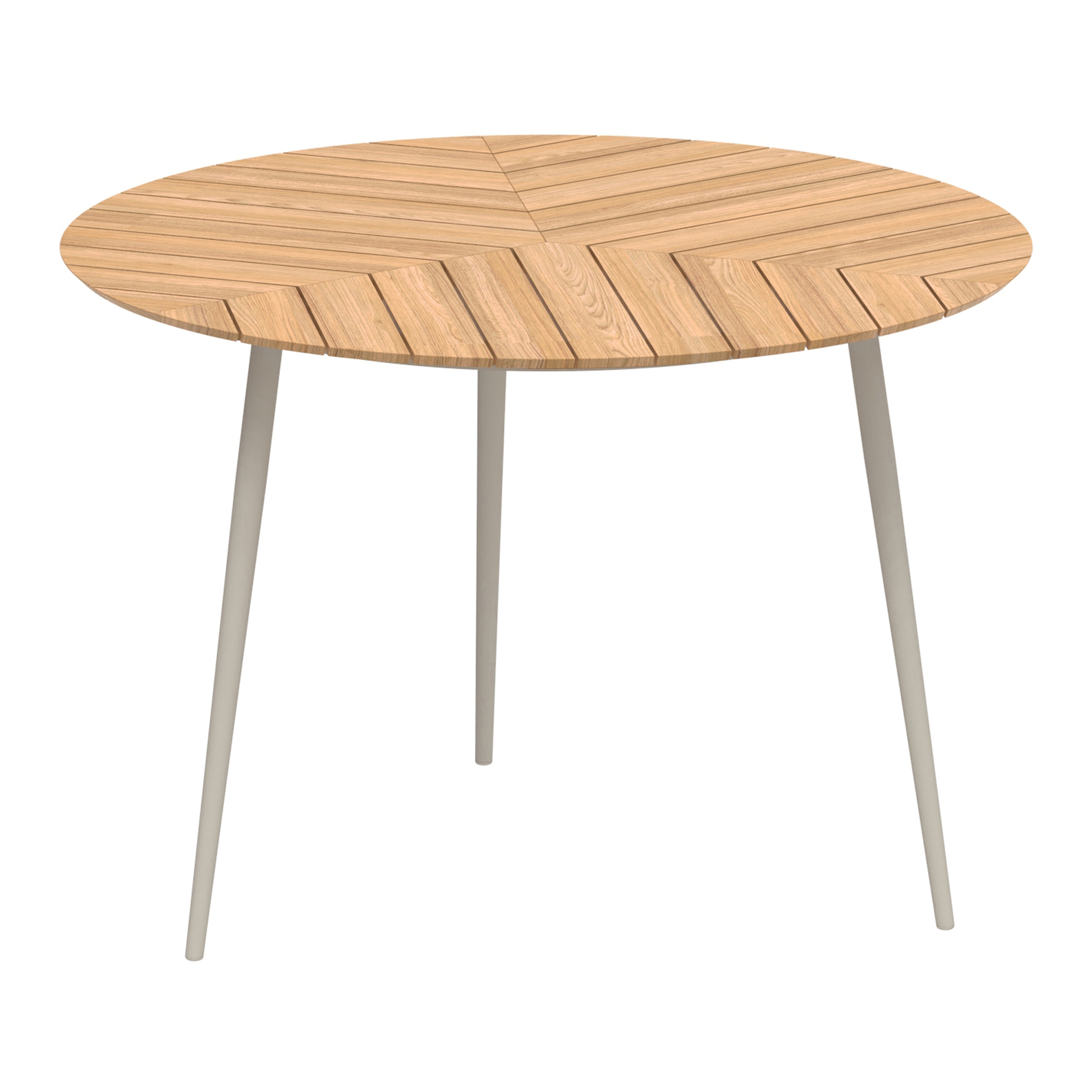 Styletto table 160R bar table teak top
