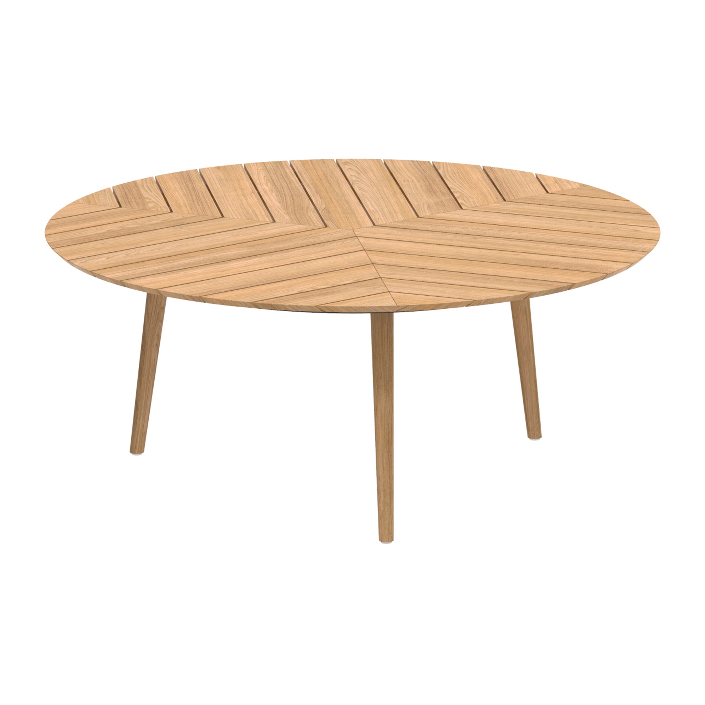 Styletto low dining table 160cm round
