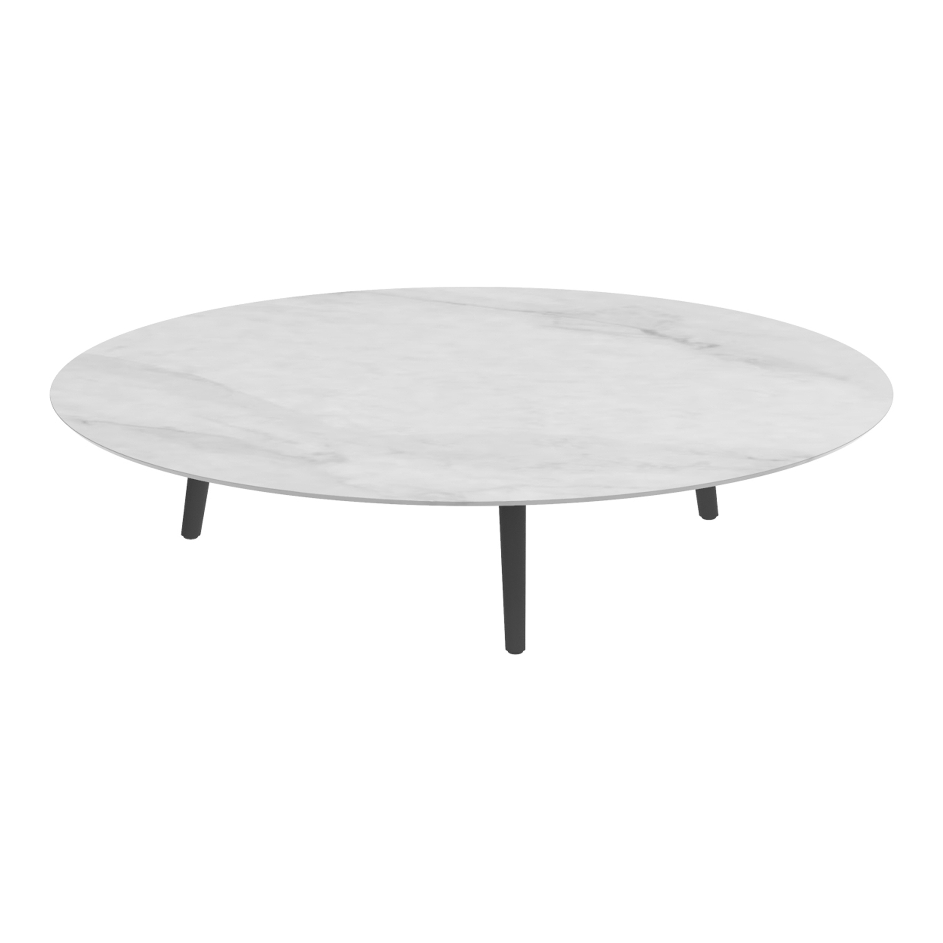 Styletto low lounge table 160cm round