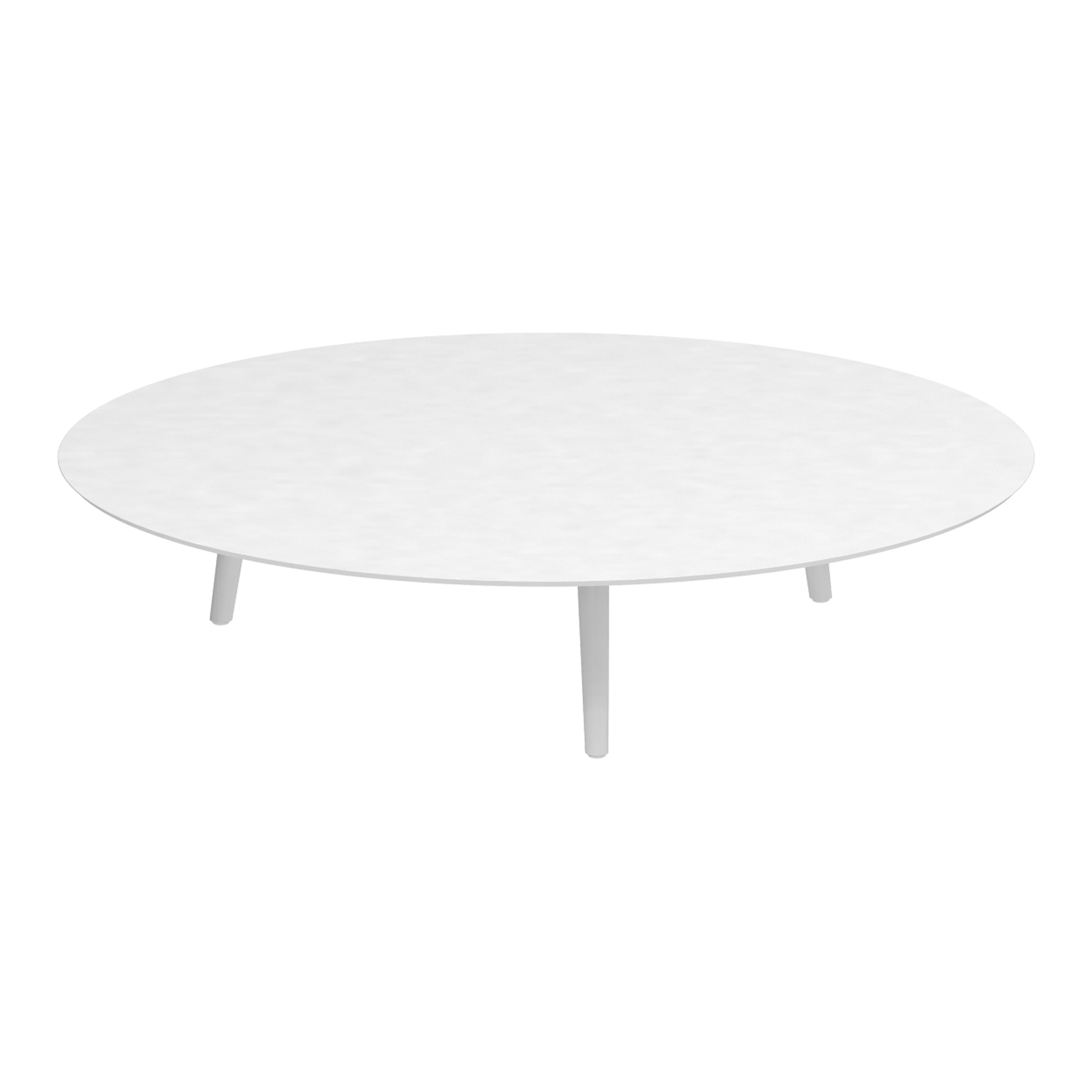 Styletto low dining table 160cm round