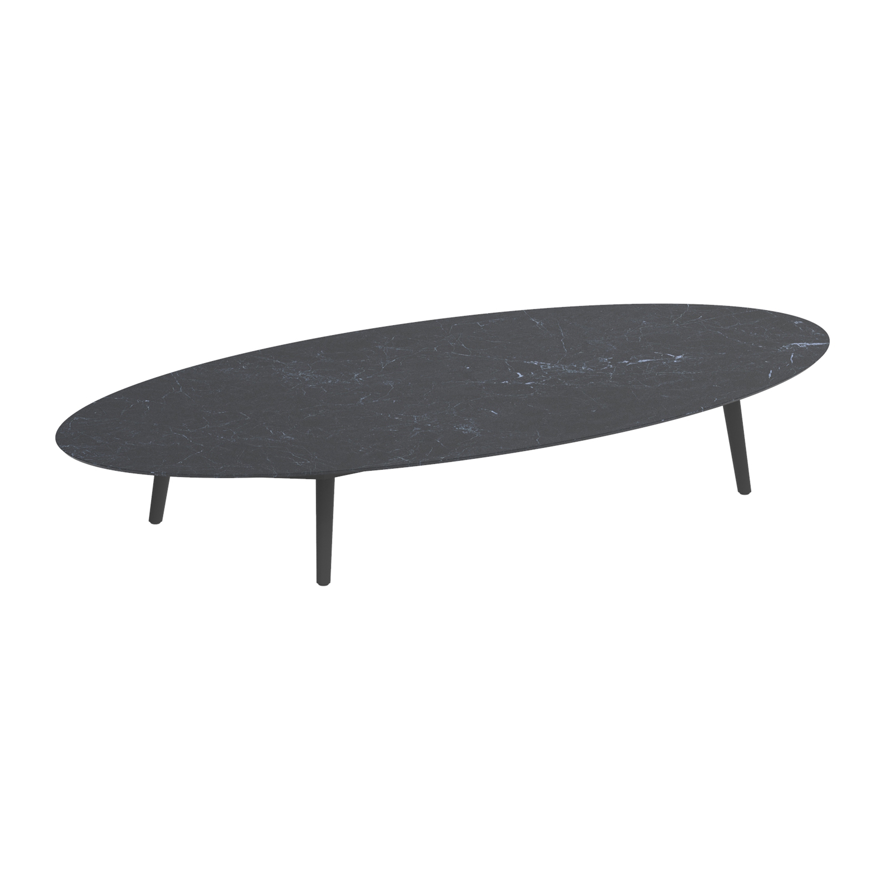 Styletto low lounge table 250x130cm