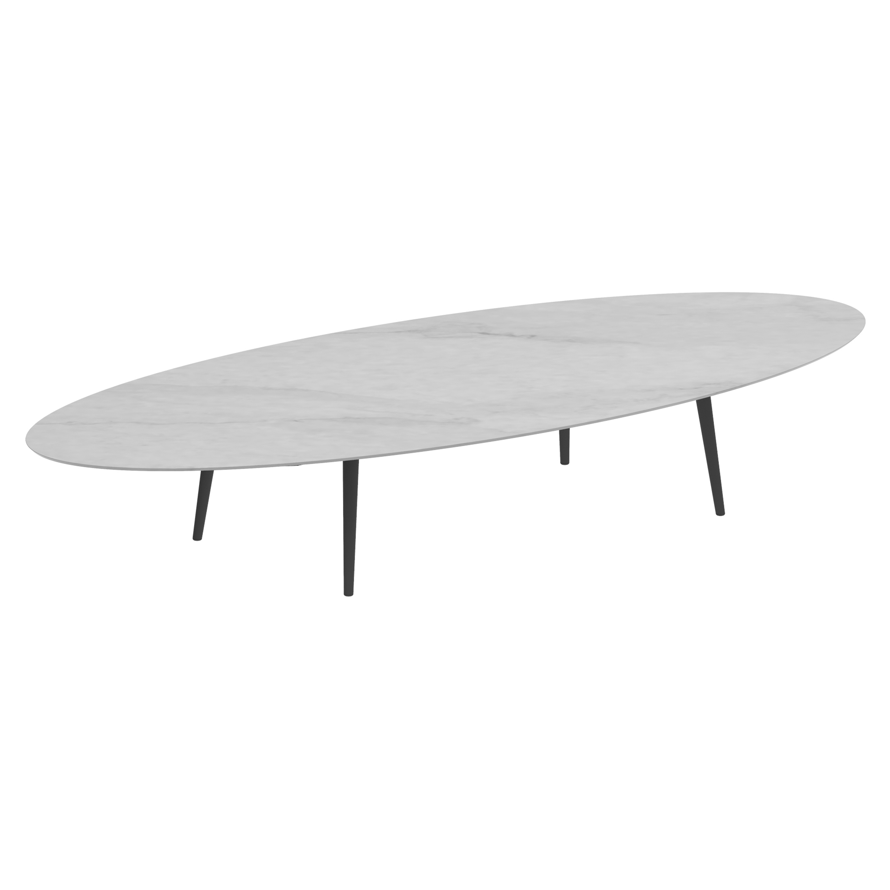 Styletto high lounge table 320X140cm