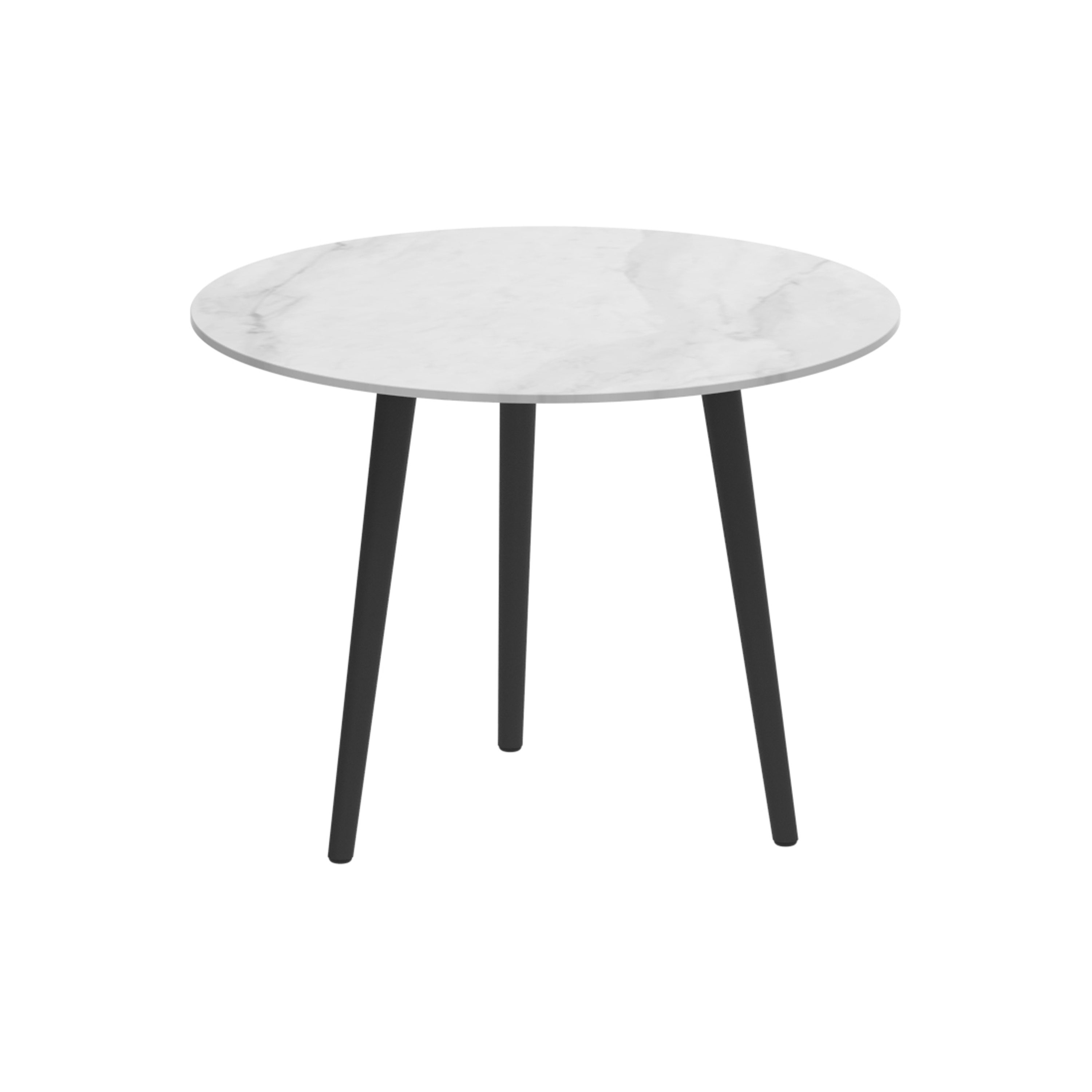 Styletto round table Ø90 low dining