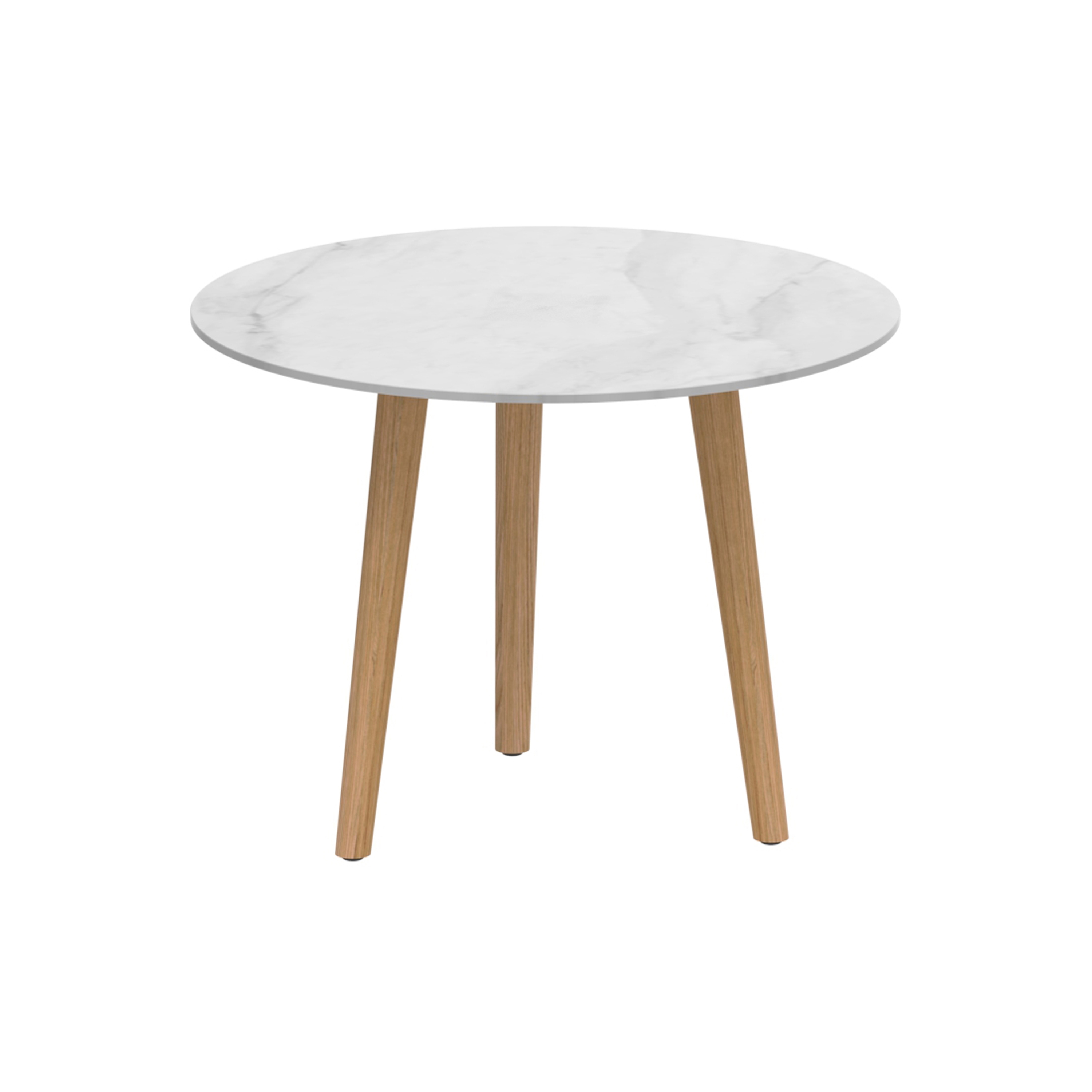 Styletto low dining table Ø 90
