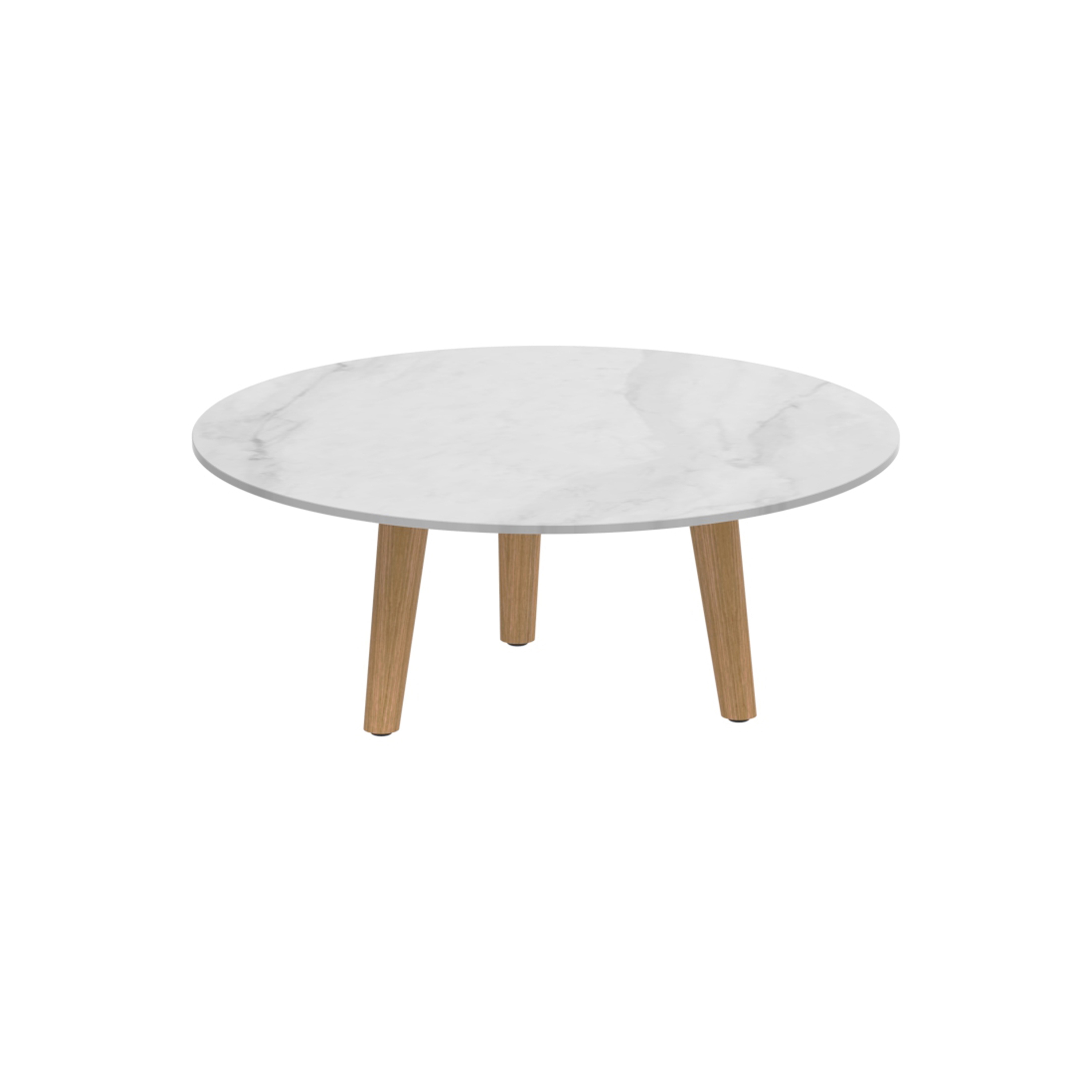Styletto low lounge table Ø 90