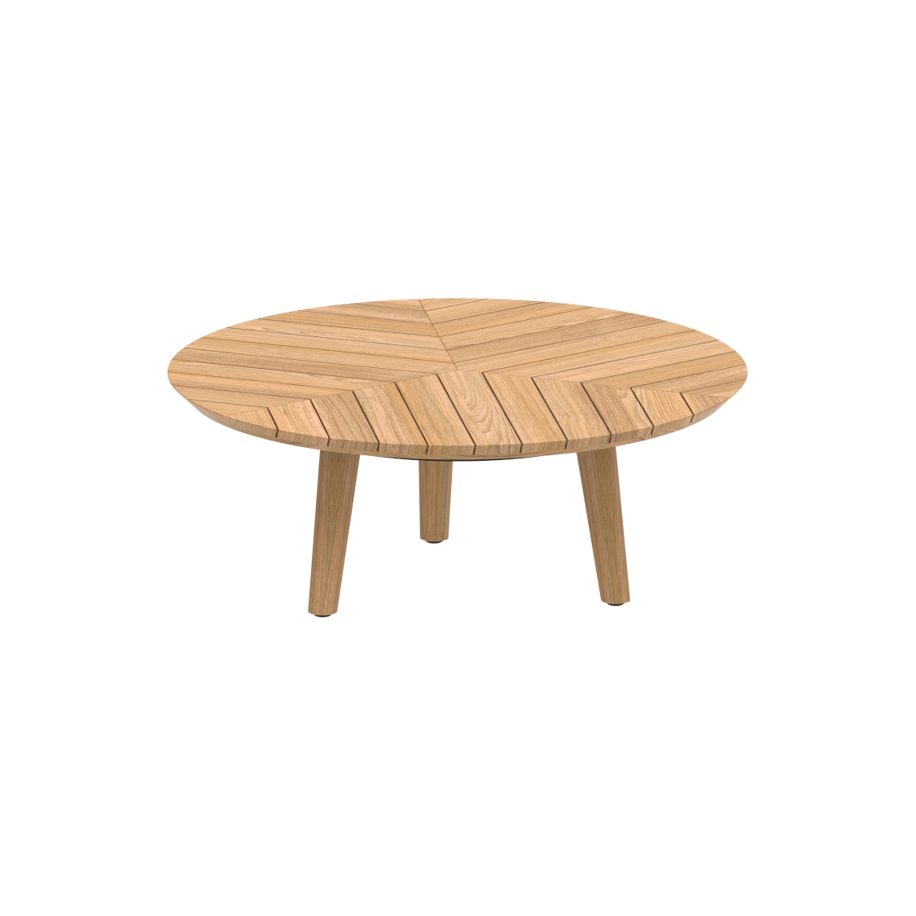 Styletto low lounge table Ø 90
