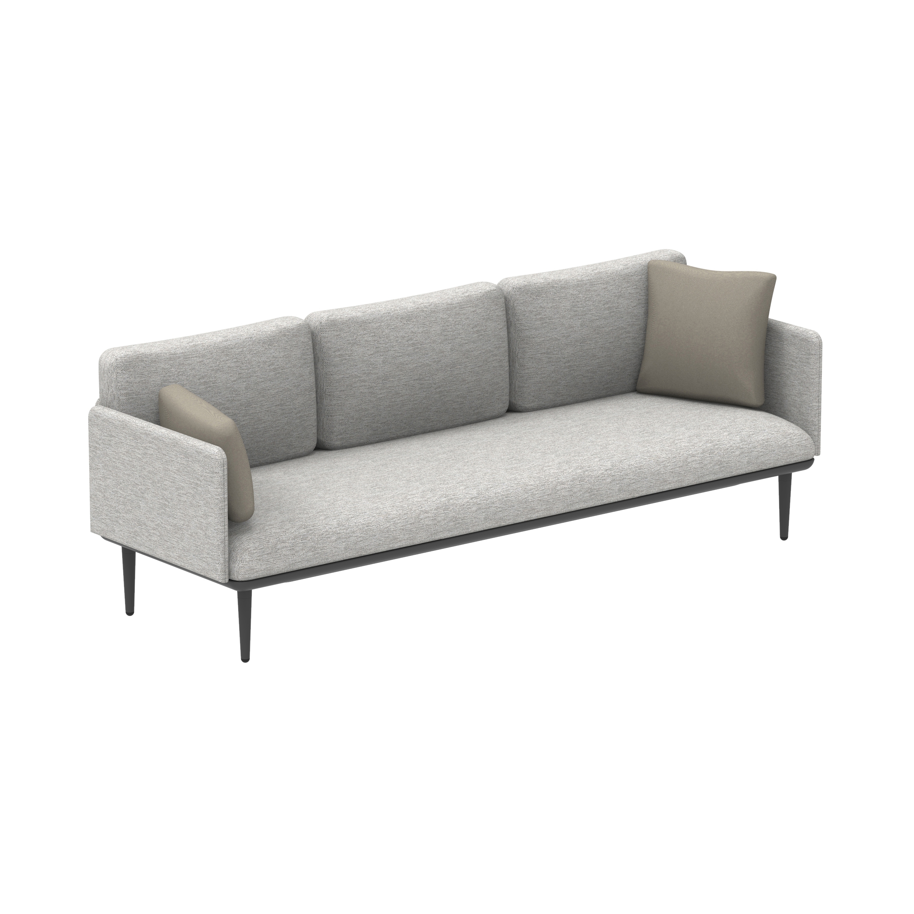 Afficher le produit Styletto Lounge 210 Left And Right Armrests du fabricant Royal Botania