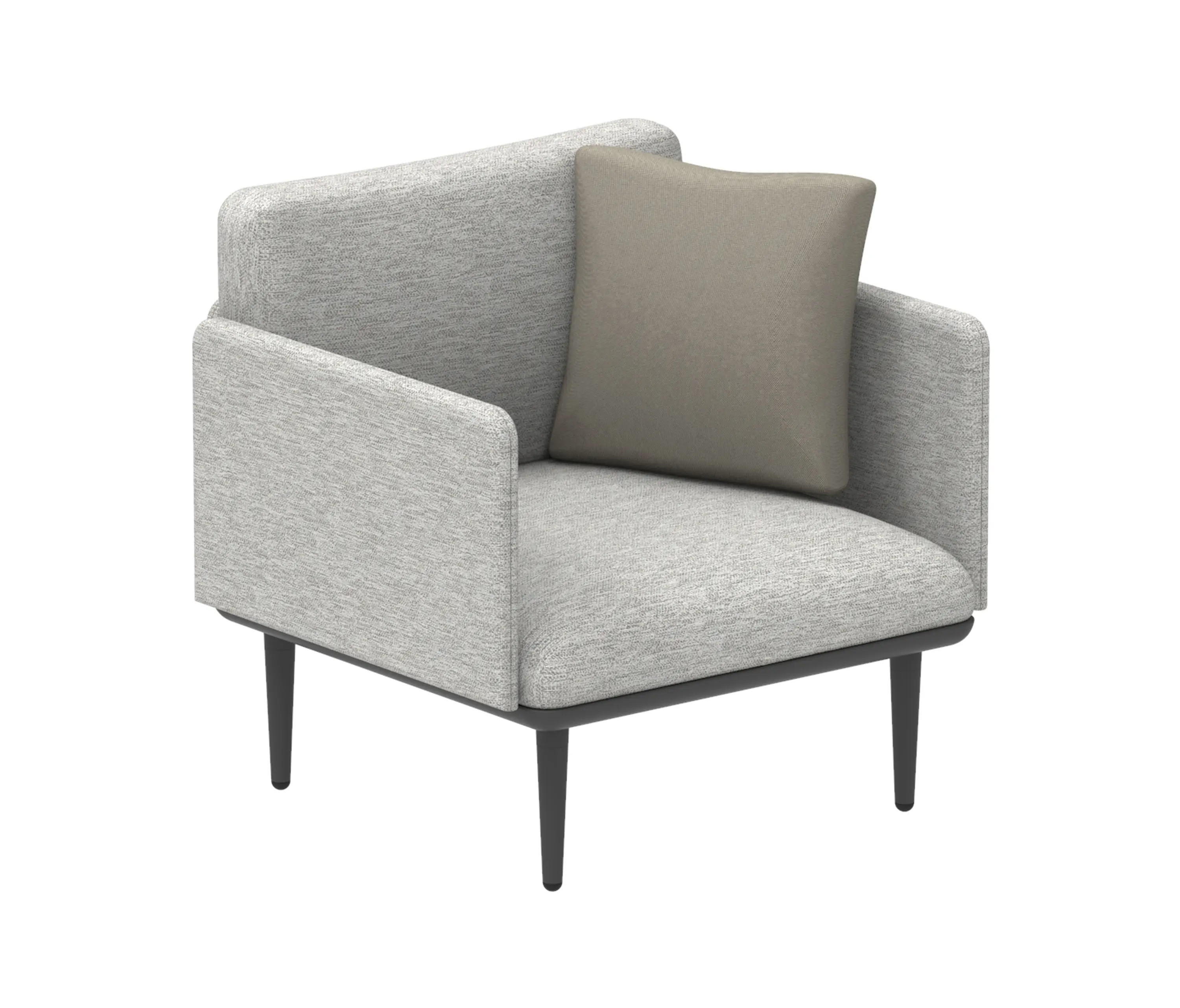 Royal Botania - Styletto Lounge 70 Left And Right Armrests