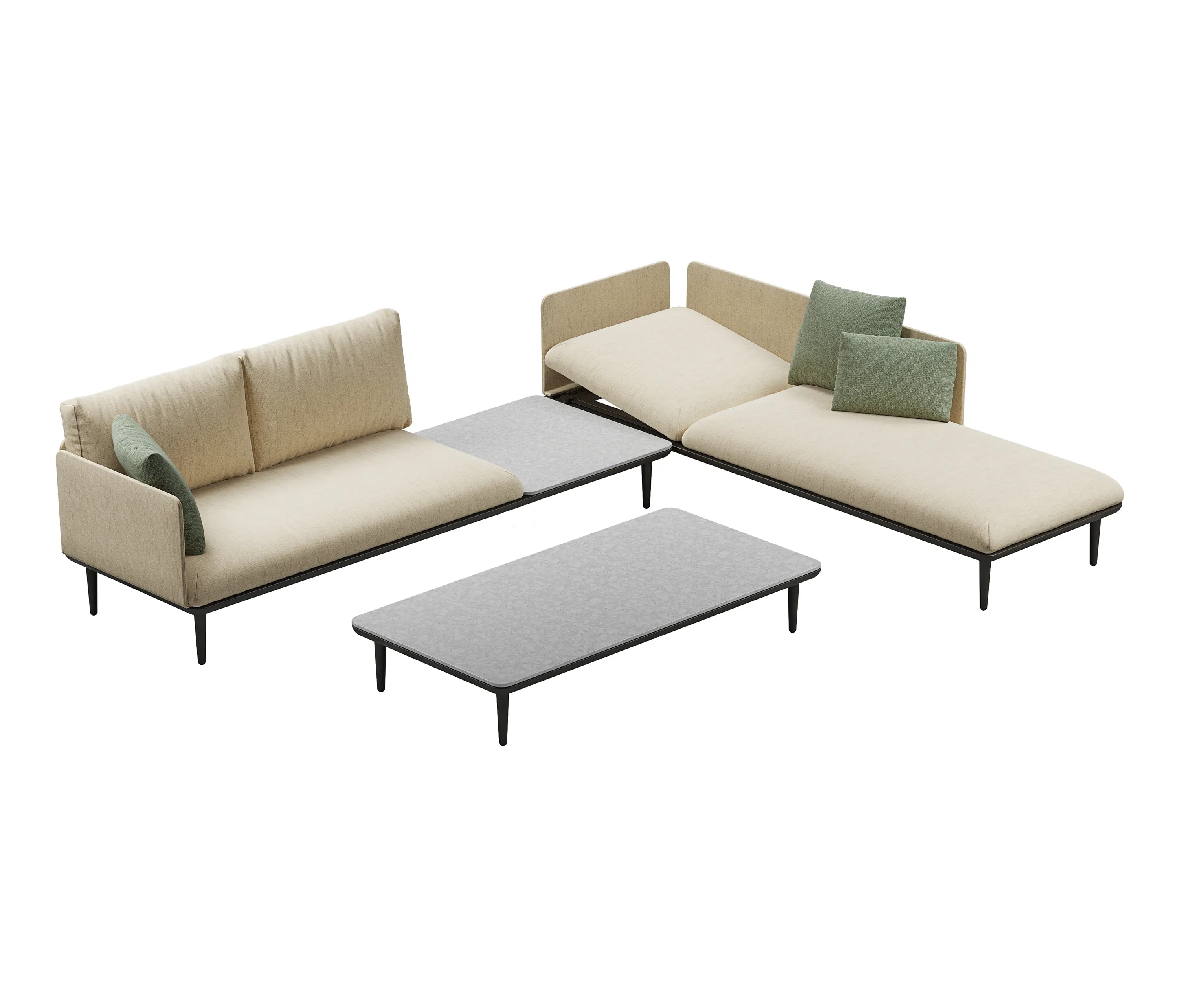 Royal Botania - Styletto Lounge Set 3