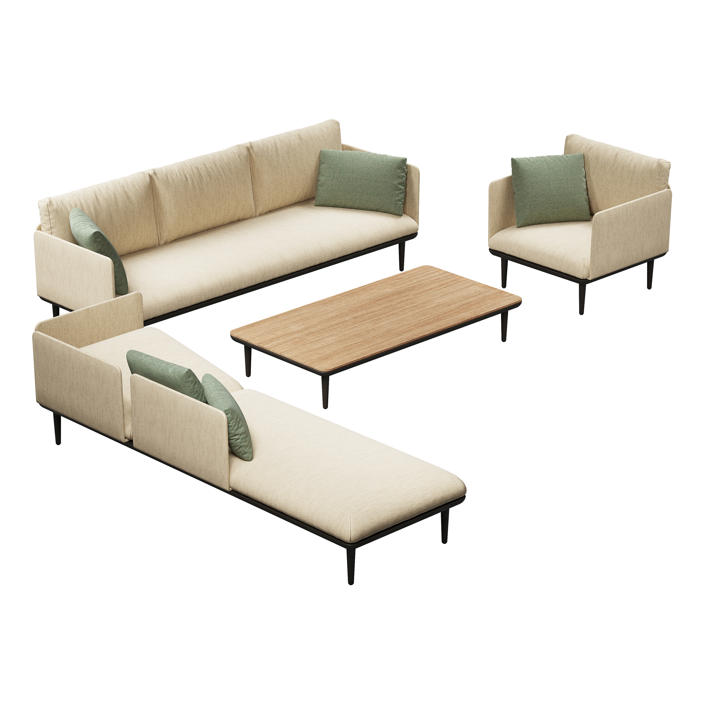 Produkt Styletto Lounge Set 7 des Herstellers Royal Botania anzeigen