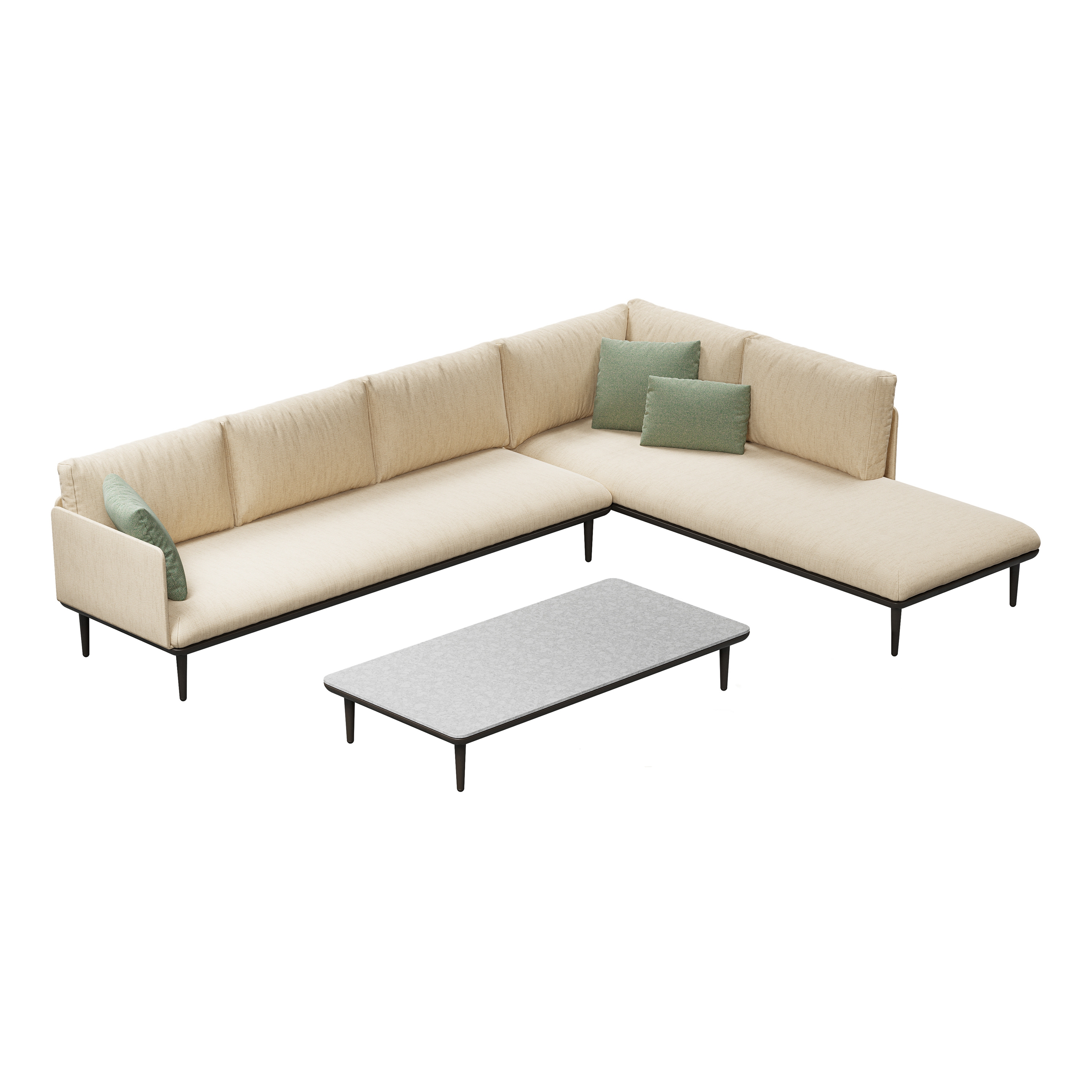 Display product Styletto Lounge Set 8 from manufacturer Royal Botania