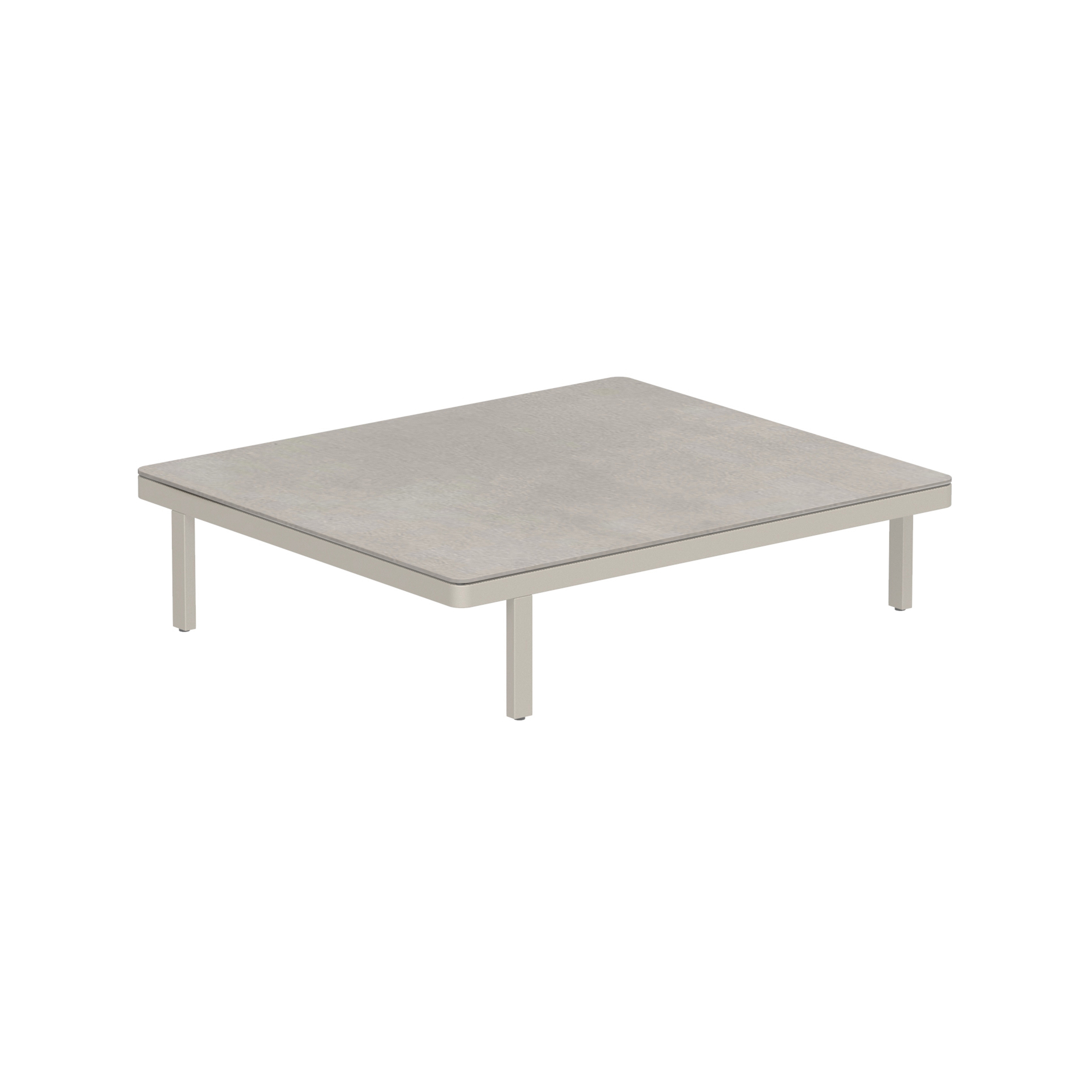 Display product Alura Lounge 140 LTL lounge table 140x120cm from manufacturer Royal Botania