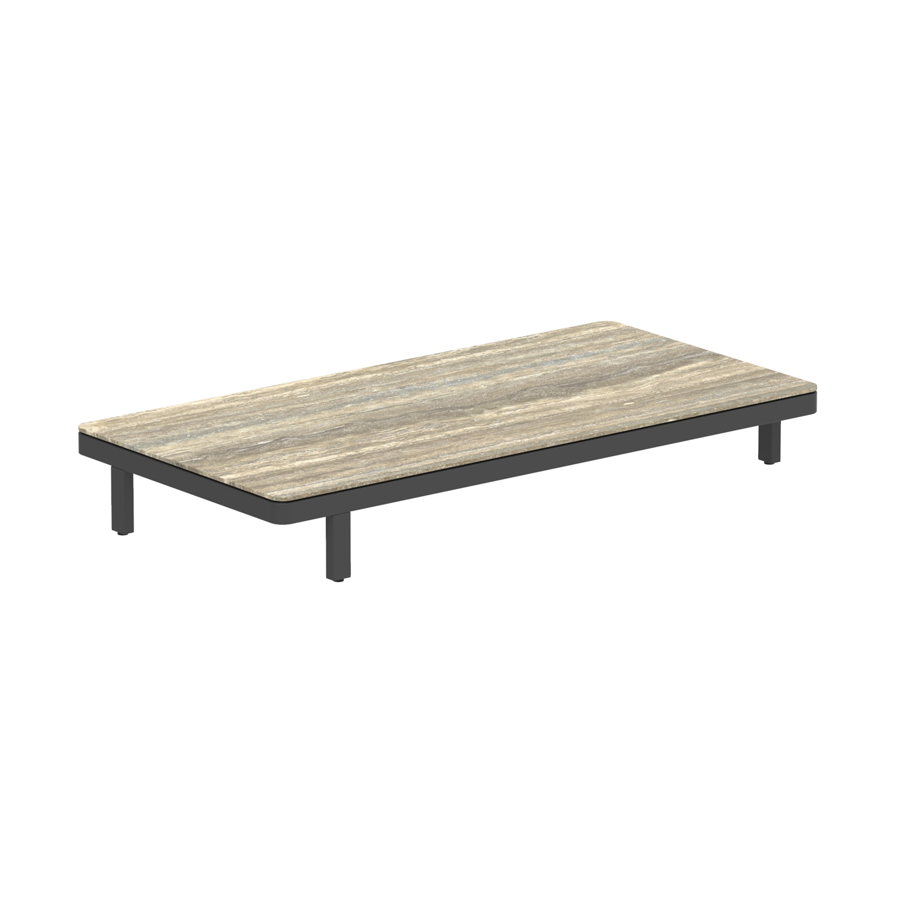 Display product Alura Lounge 160 LTL lounge table low 160x80cm from manufacturer Royal Botania