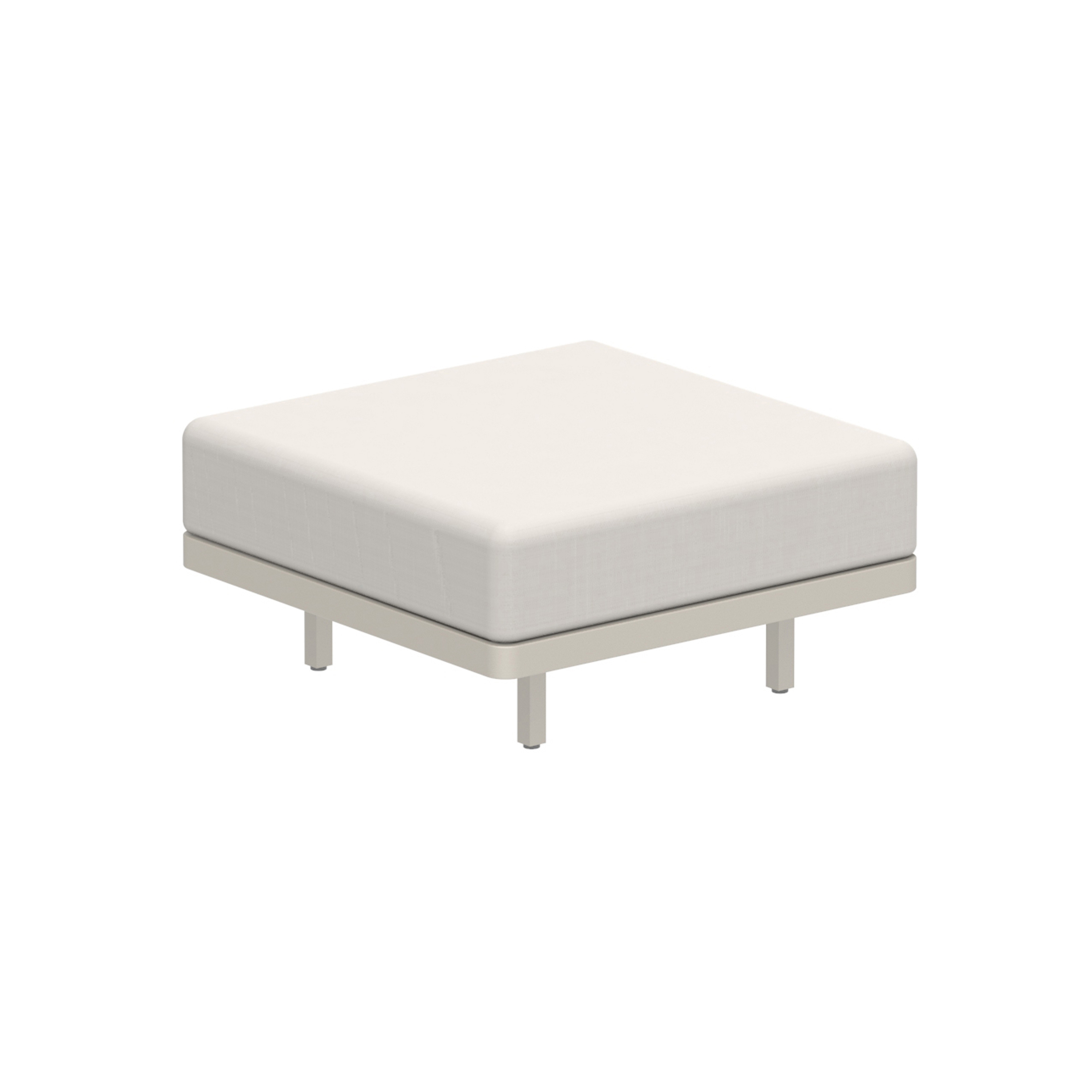 Display product Alura Lounge footrest 80 from manufacturer Royal Botania