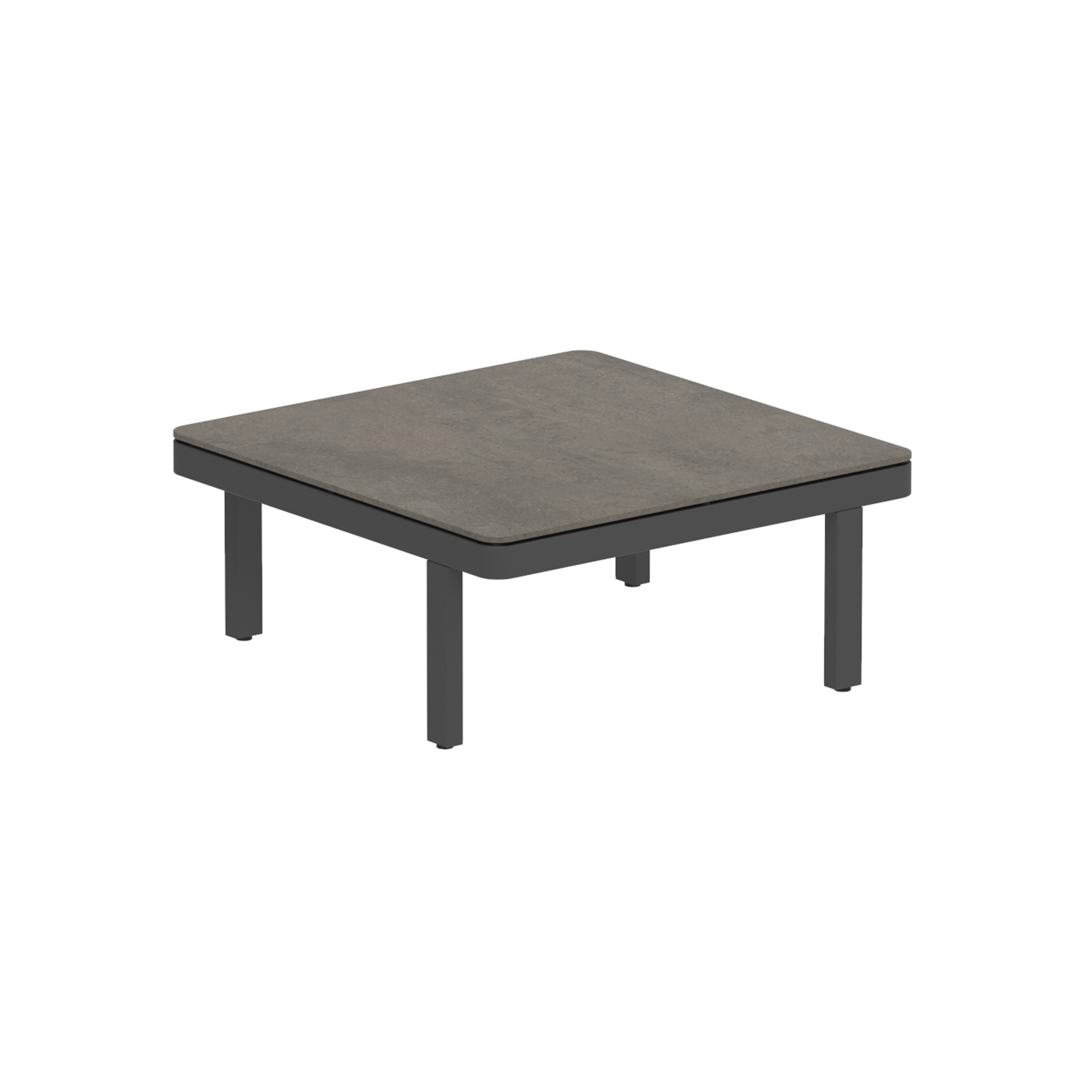 Display product Alura Lounge 80 LTH lounge table high 80x80cm from manufacturer Royal Botania