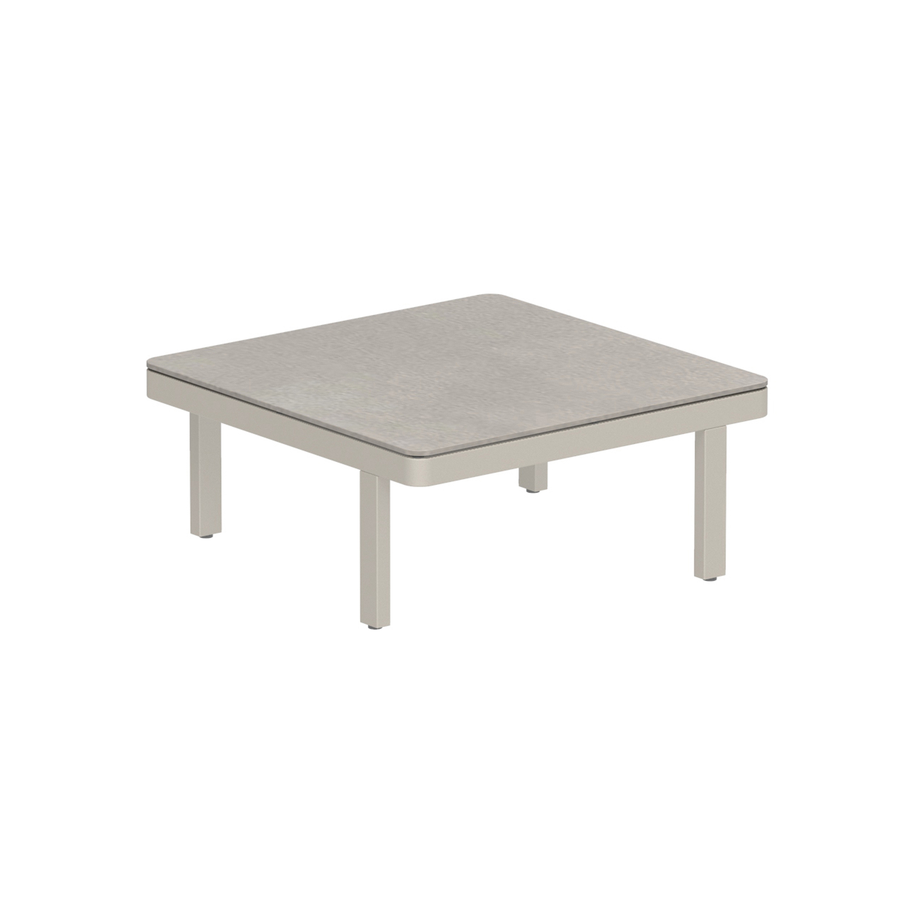 Display product Alura Lounge 80 LTH lounge table high 80x80cm from manufacturer Royal Botania