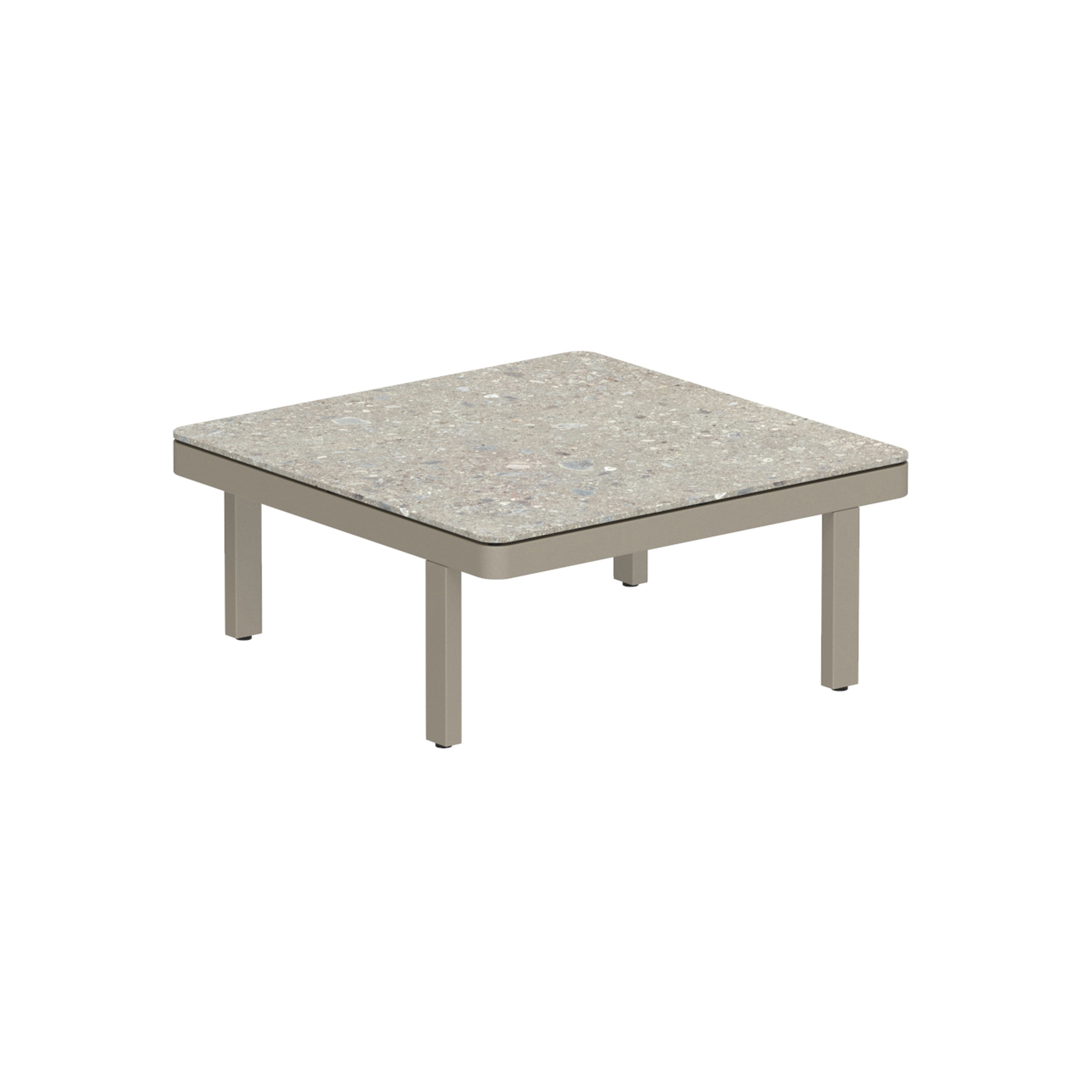 Display product Alura Lounge 80 LTH lounge table high 80x80cm from manufacturer Royal Botania