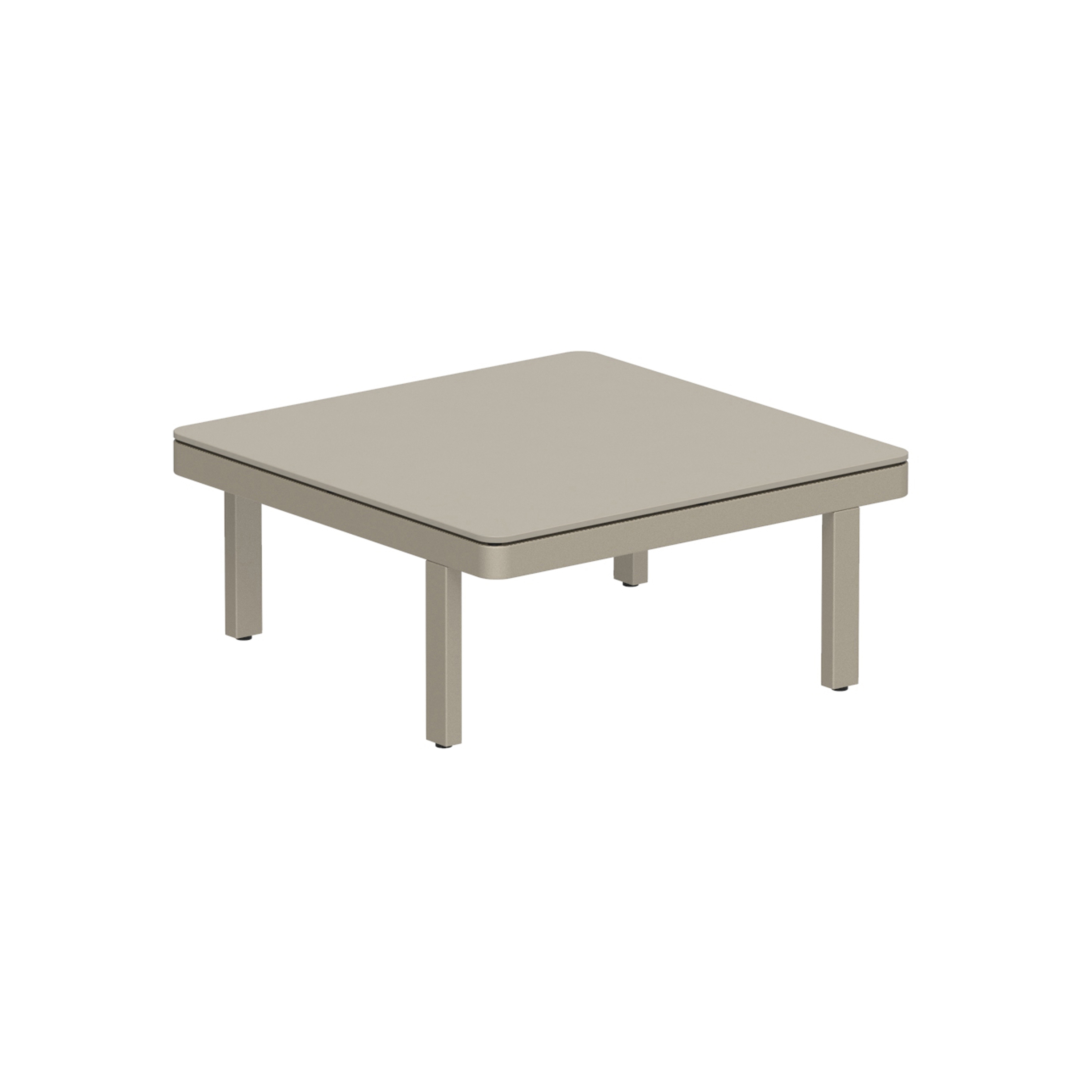 Display product Alura Lounge 80 LTH lounge table high 80x80cm from manufacturer Royal Botania