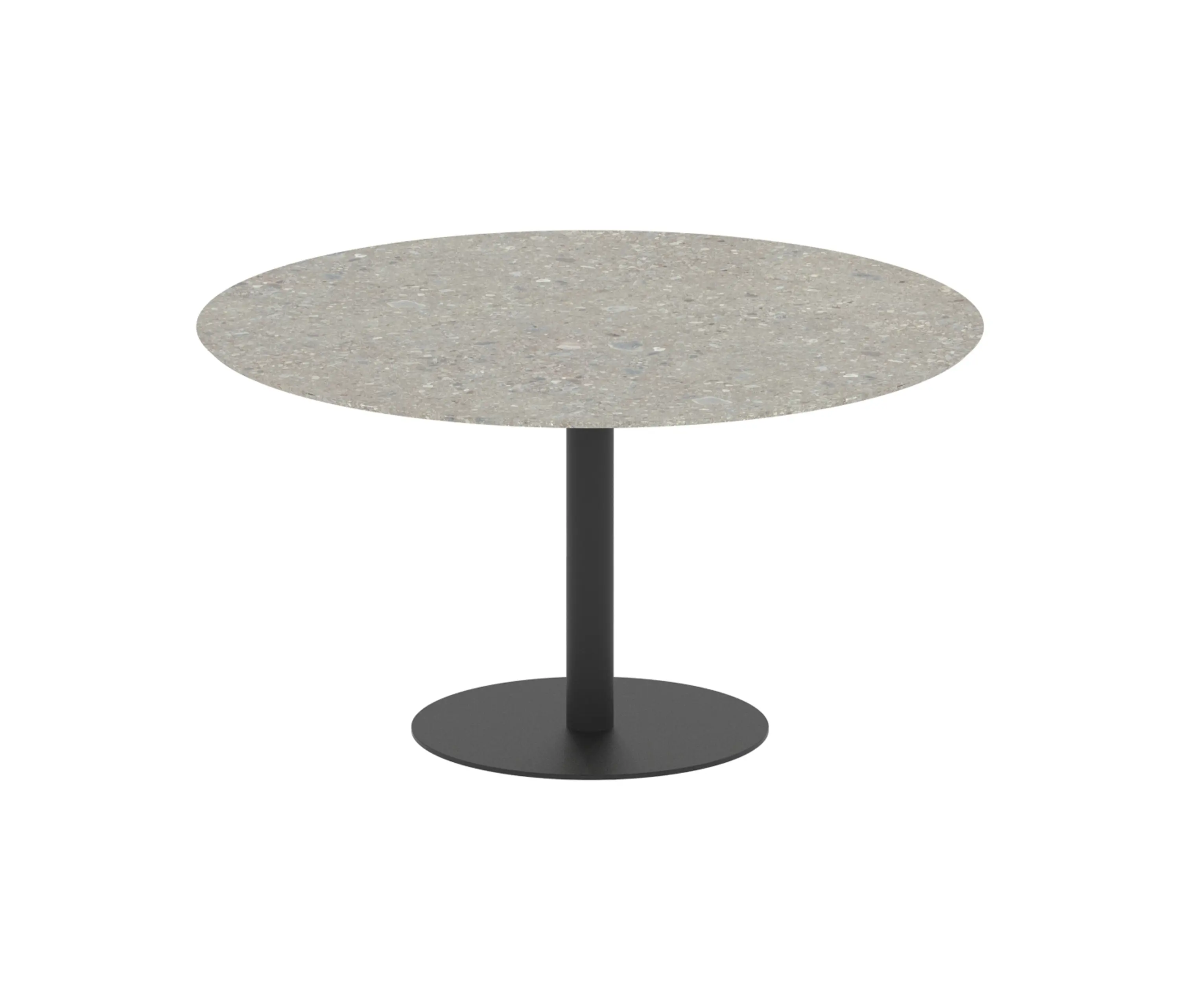 Royal Botania - Butler round table 120 low dining ceramic top