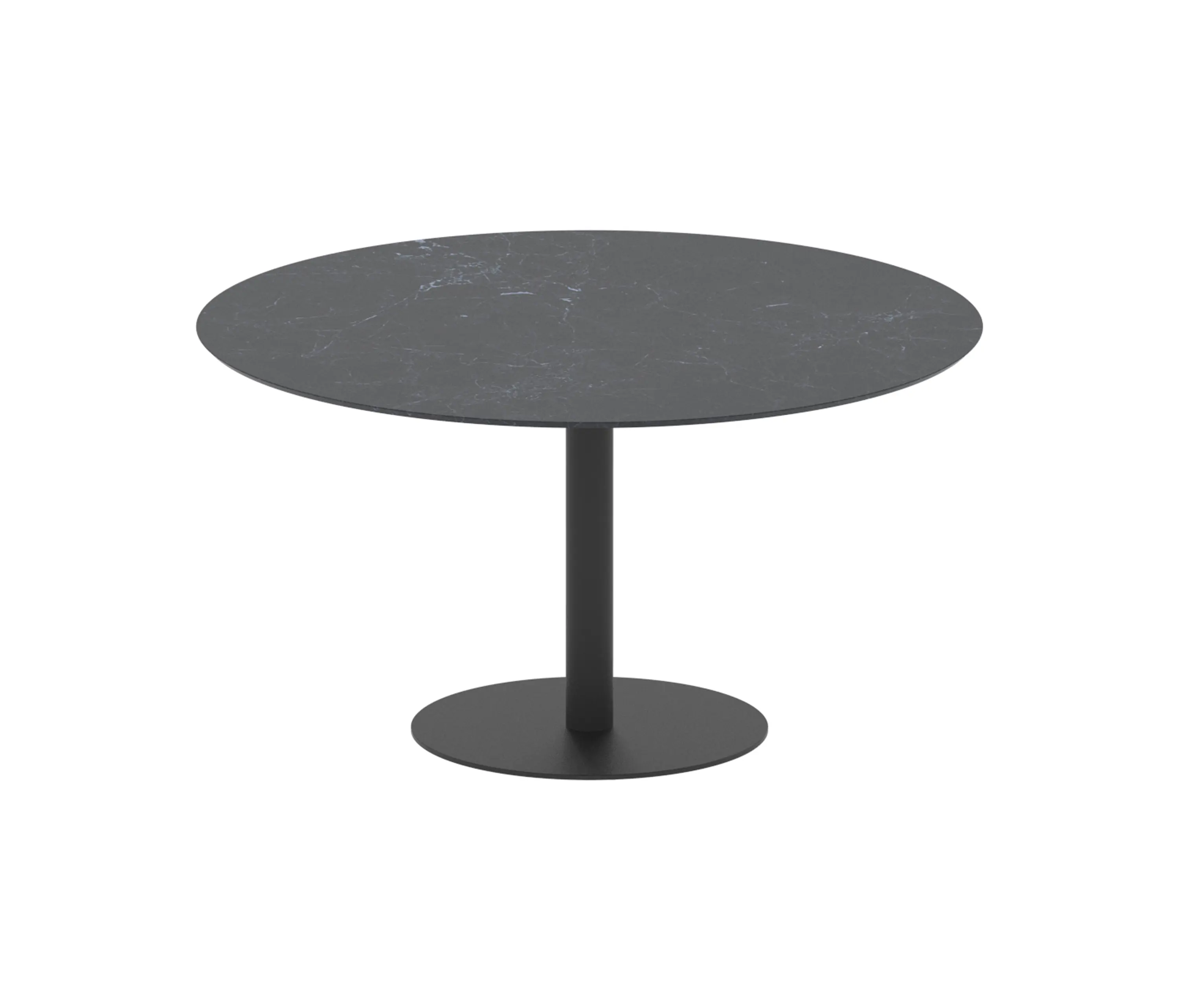 Royal Botania - Butler round table 120 low dining ceramic top