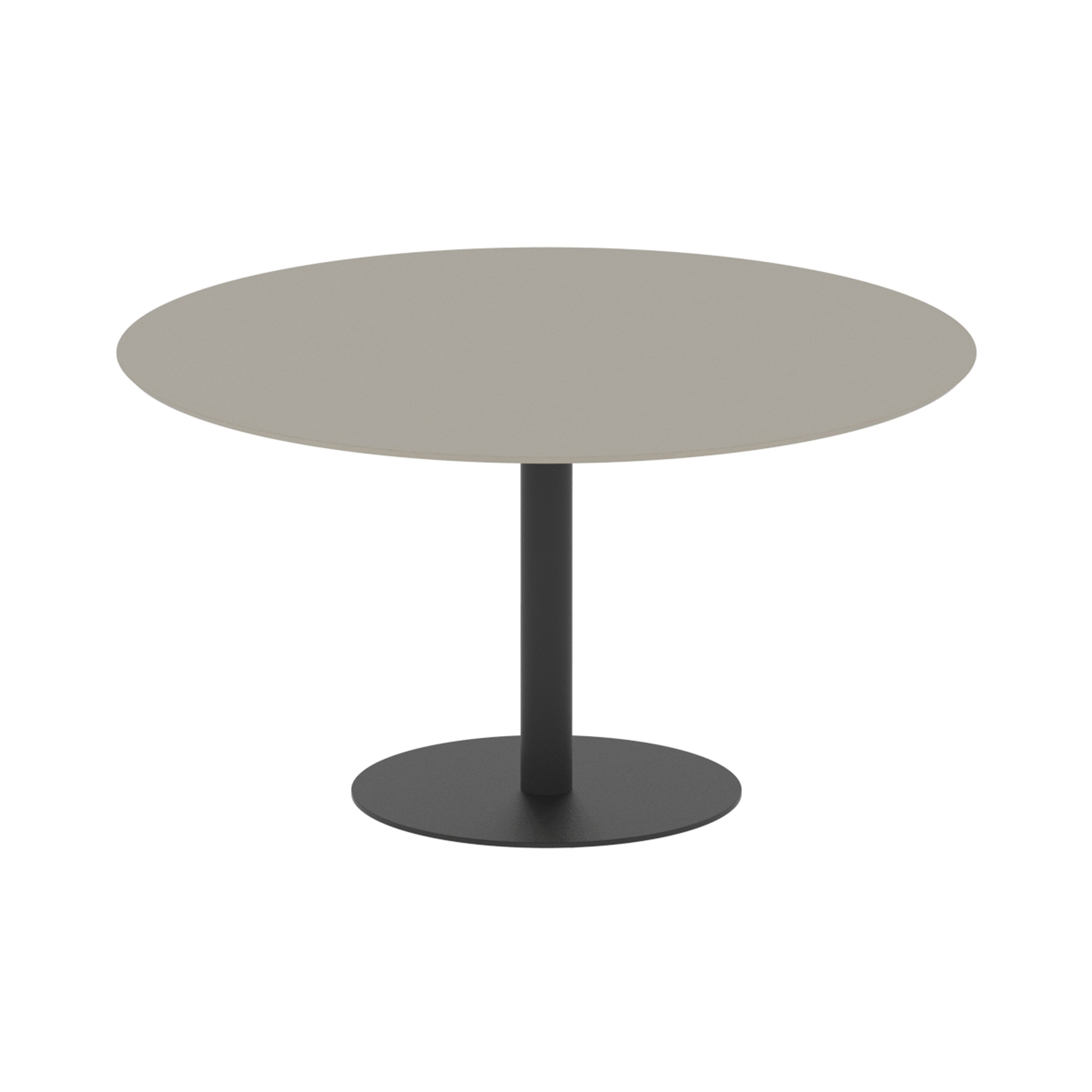Butler runder Tisch 120 low dining keramik Tischplatte