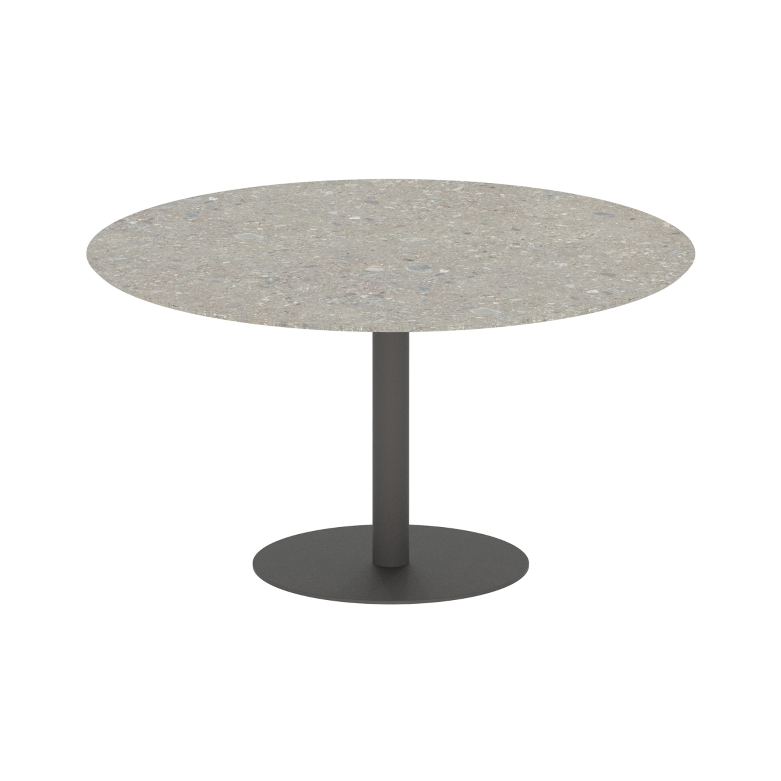 Butler runder Tisch 120 low dining keramik Tischplatte