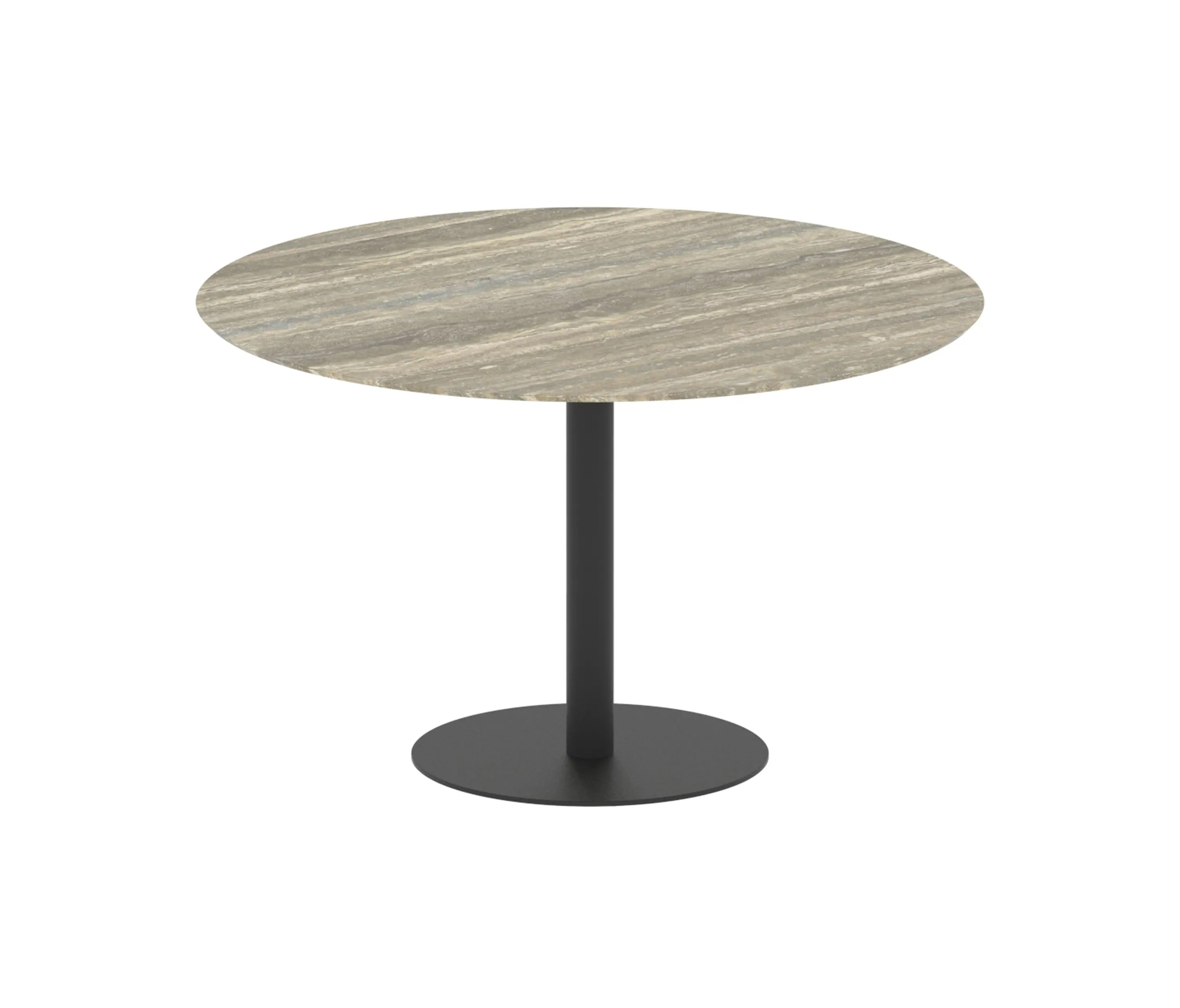 Royal Botania - Butler round table 120 standard dining ceramic top