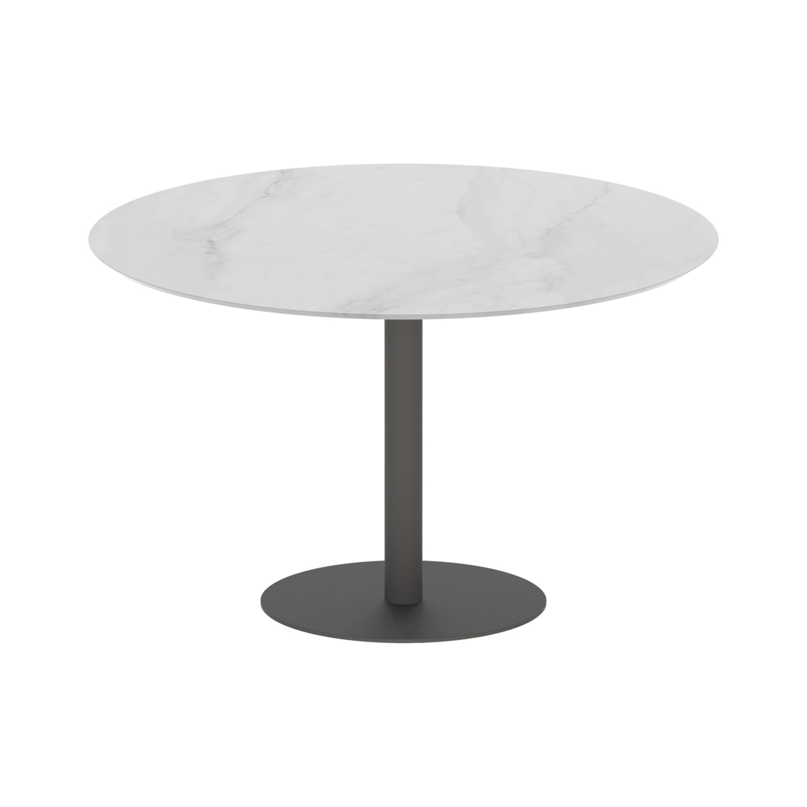 Display product Butler round table 120 standard dining ceramic top from manufacturer Royal Botania