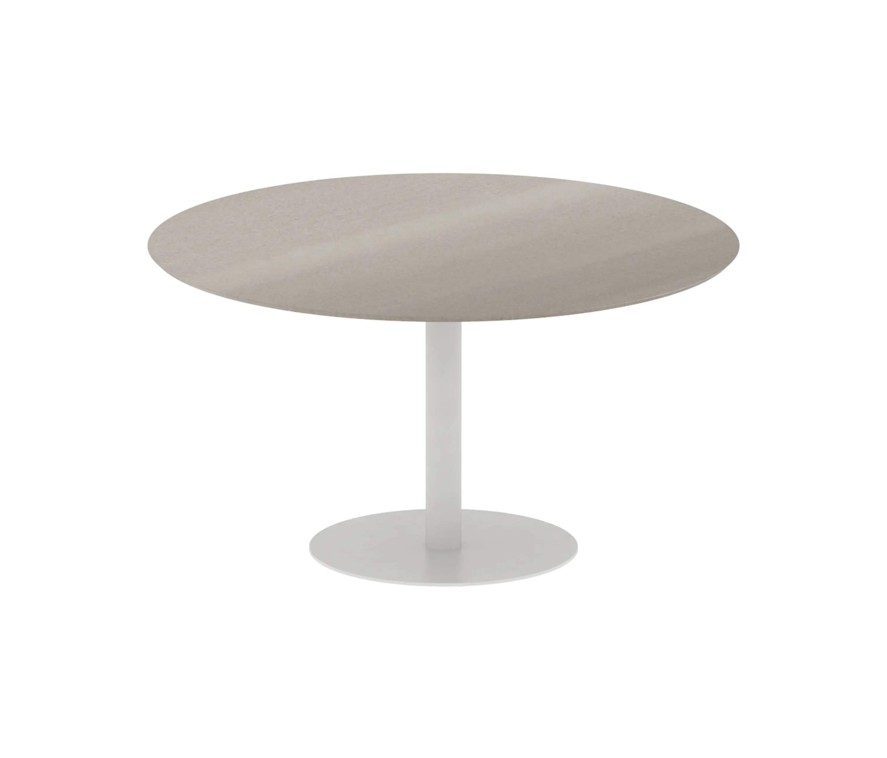 Royal Botania - Butler runder Tisch 120 low dining keramik Tischplatte