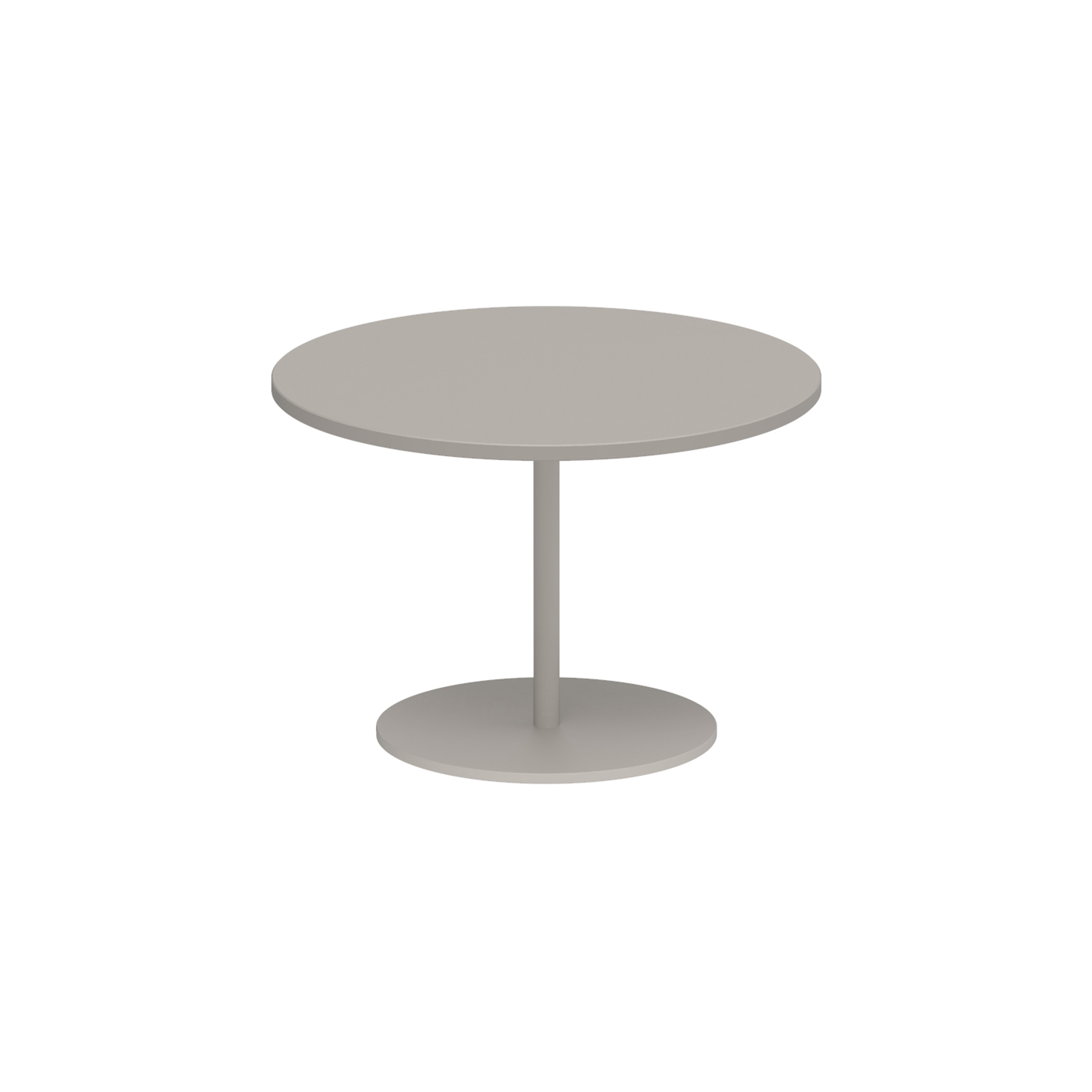 Display product Butler side table 40cm round coated stainless steel & ceramic top from manufacturer Royal Botania