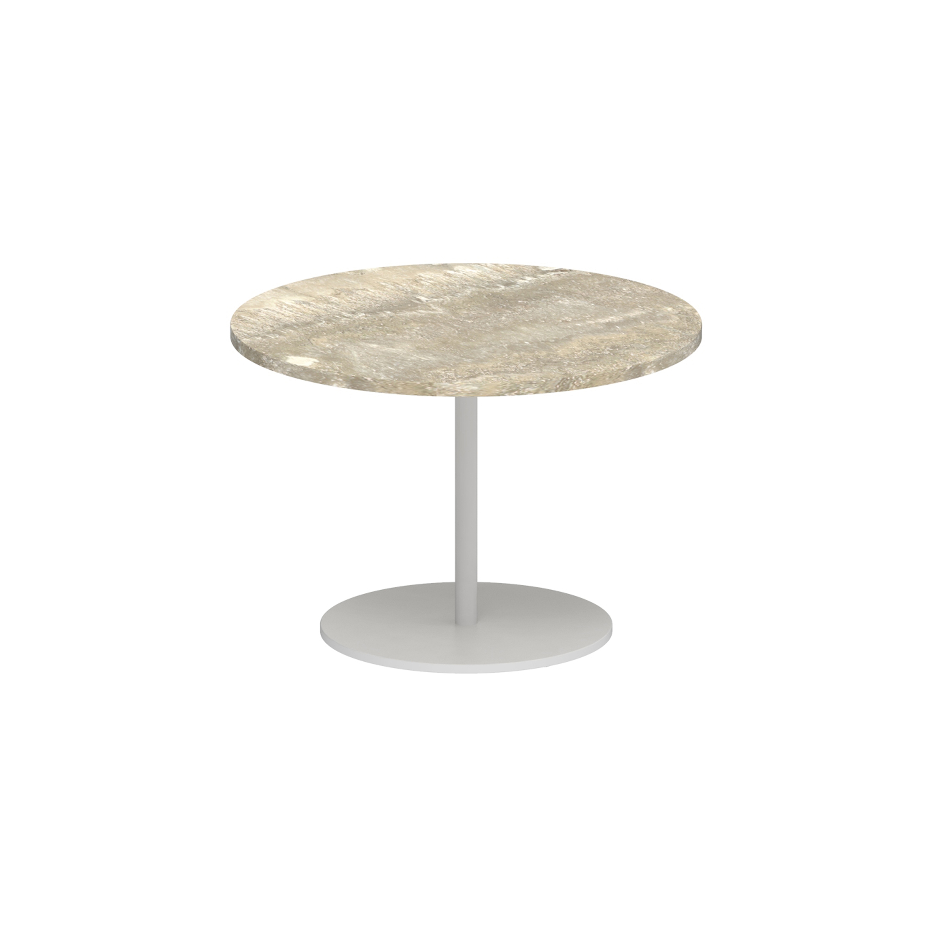 Afficher le produit Butler side table 40cm round coated stainless steel & ceramic top du fabricant Royal Botania