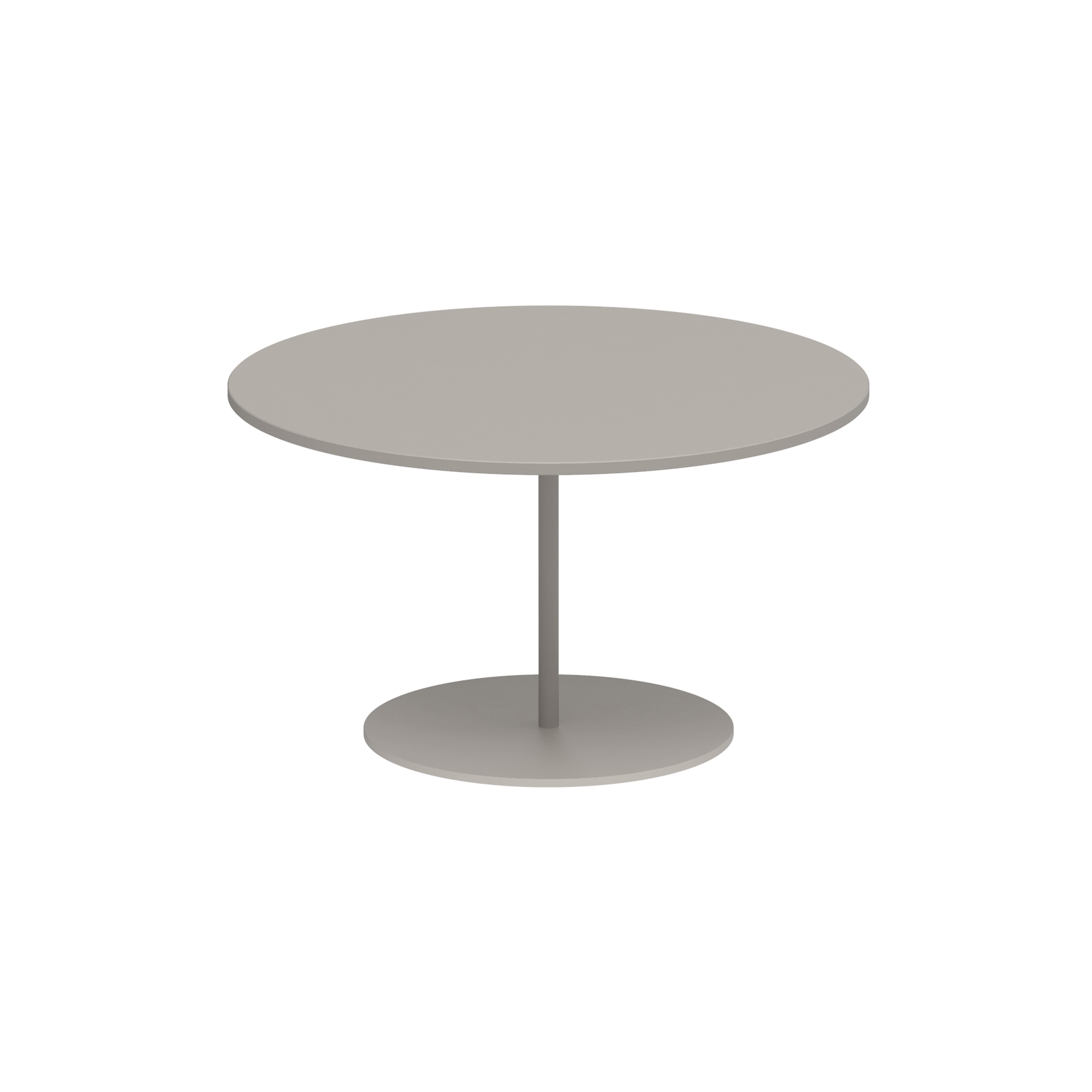 Vertoon produk Butler side table 60cm round coated stainless steel & ceramic top van vervaardiger Royal Botania