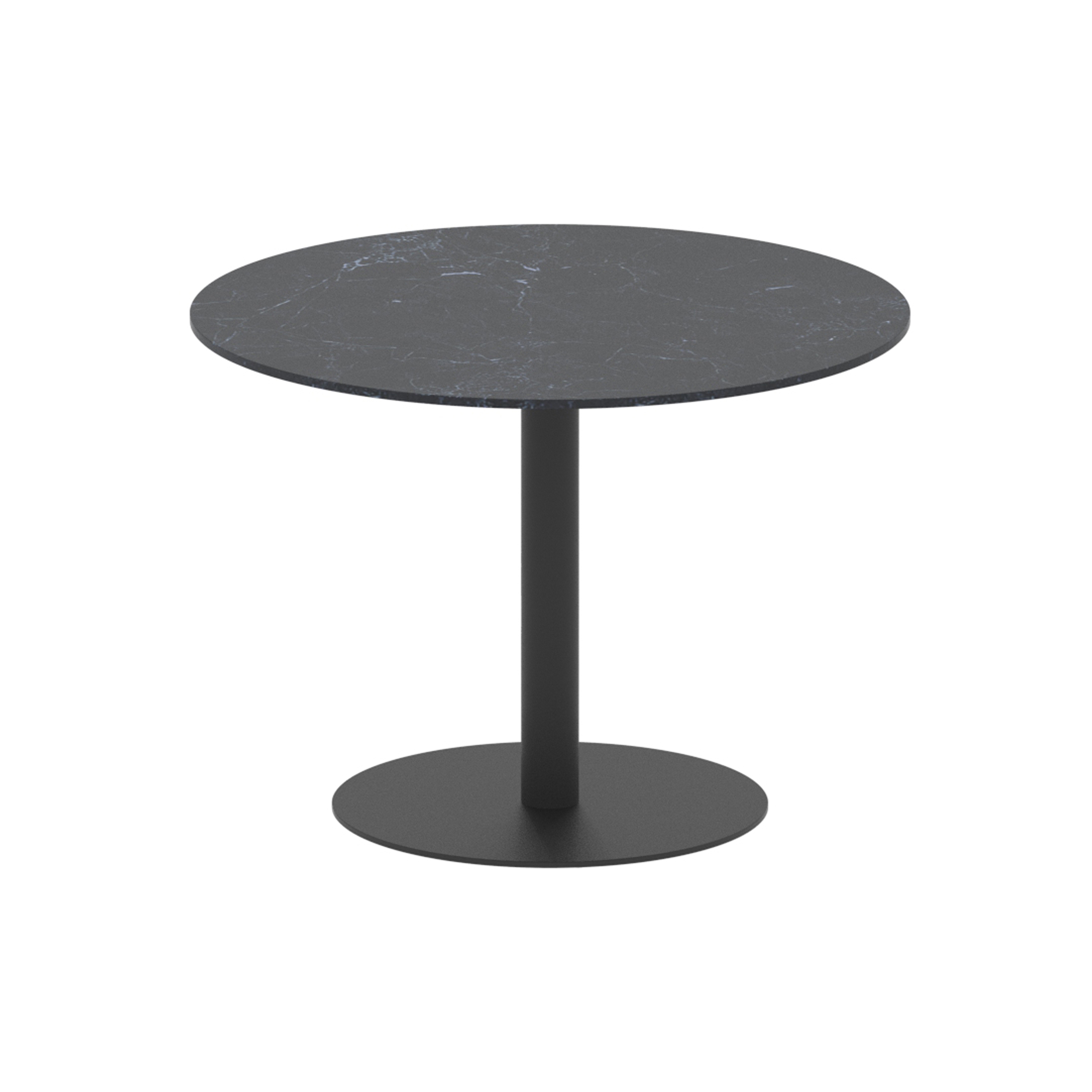 Butler round table 90 low dining ceramic top