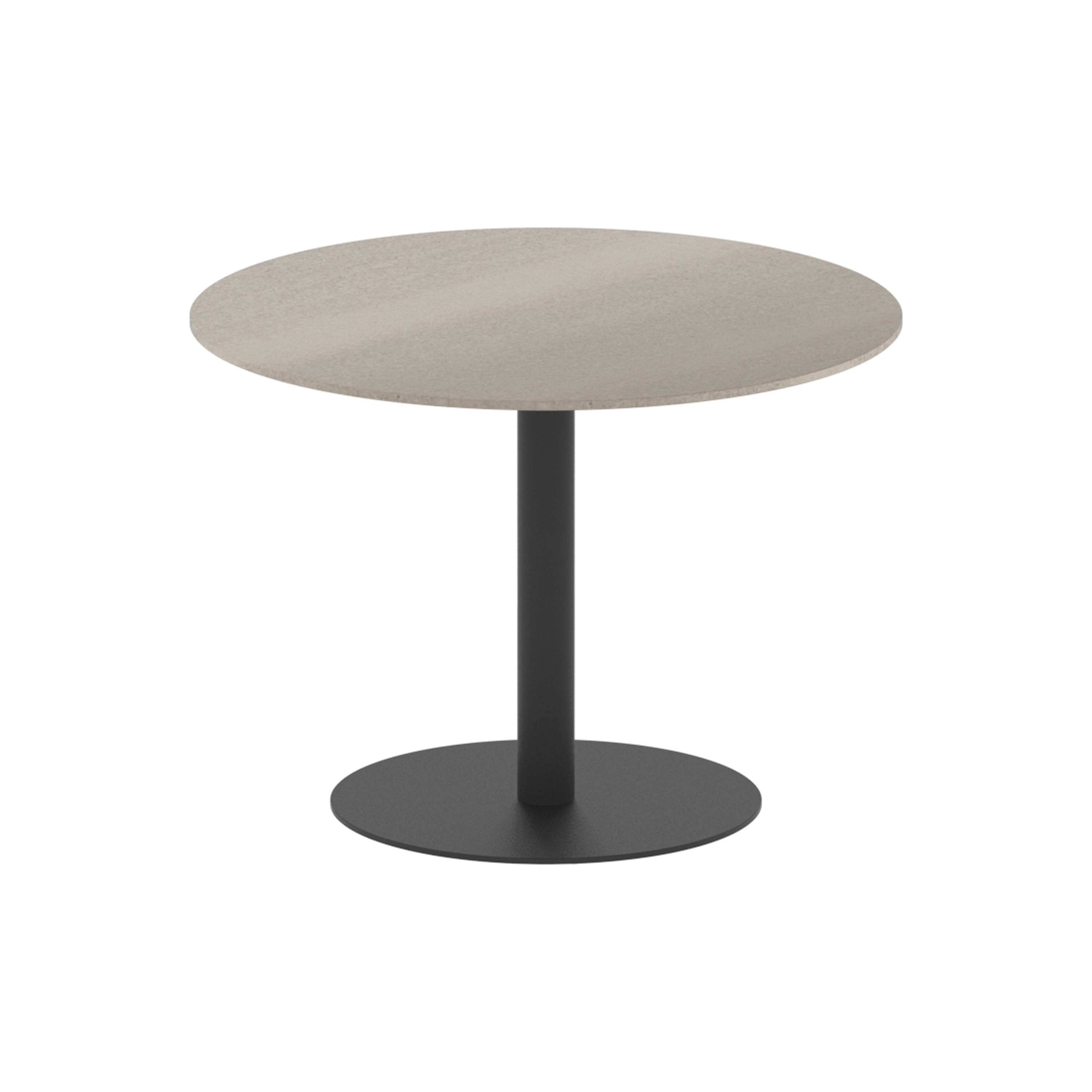Butler round table 90 low dining ceramic top