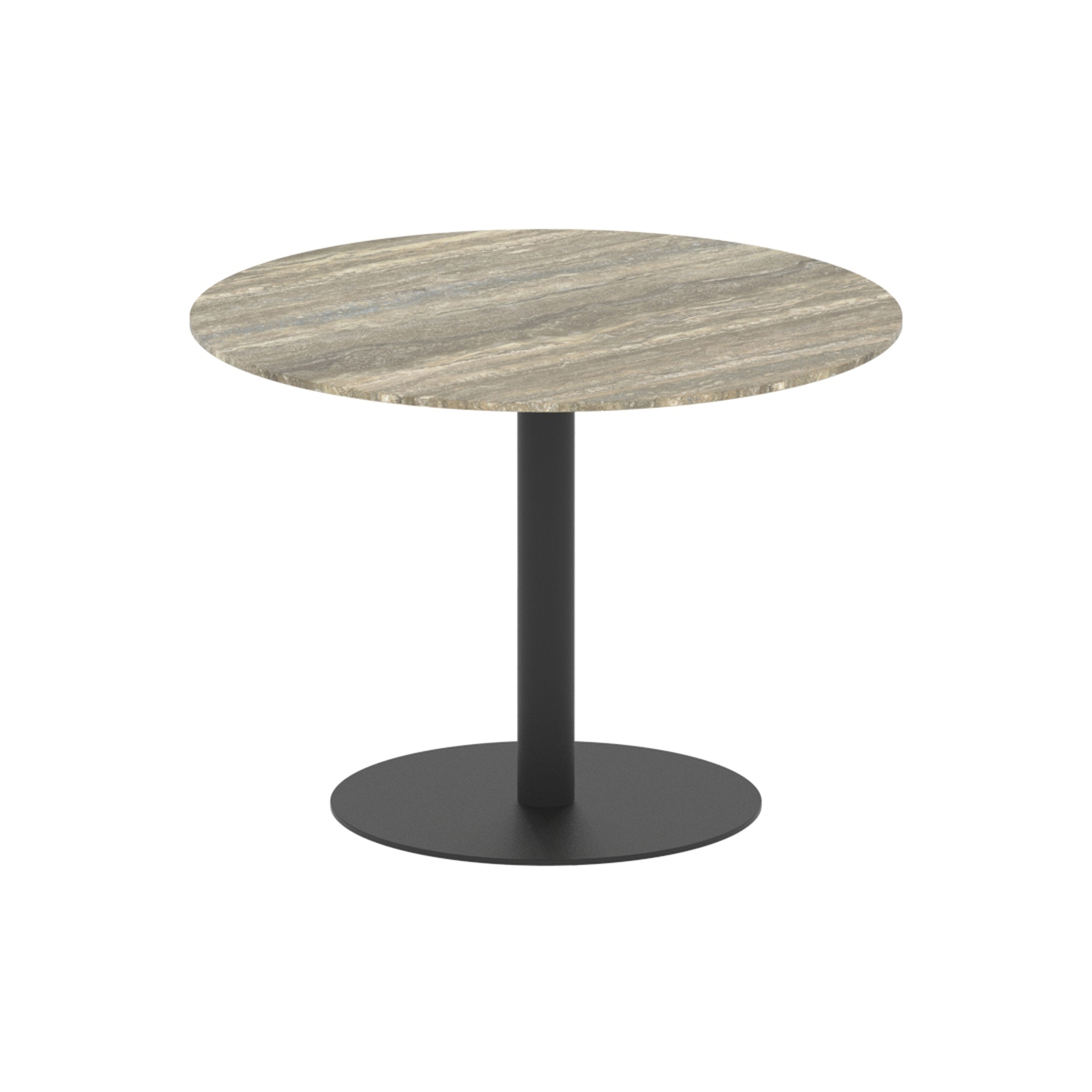 Butler round table 90 low dining ceramic top