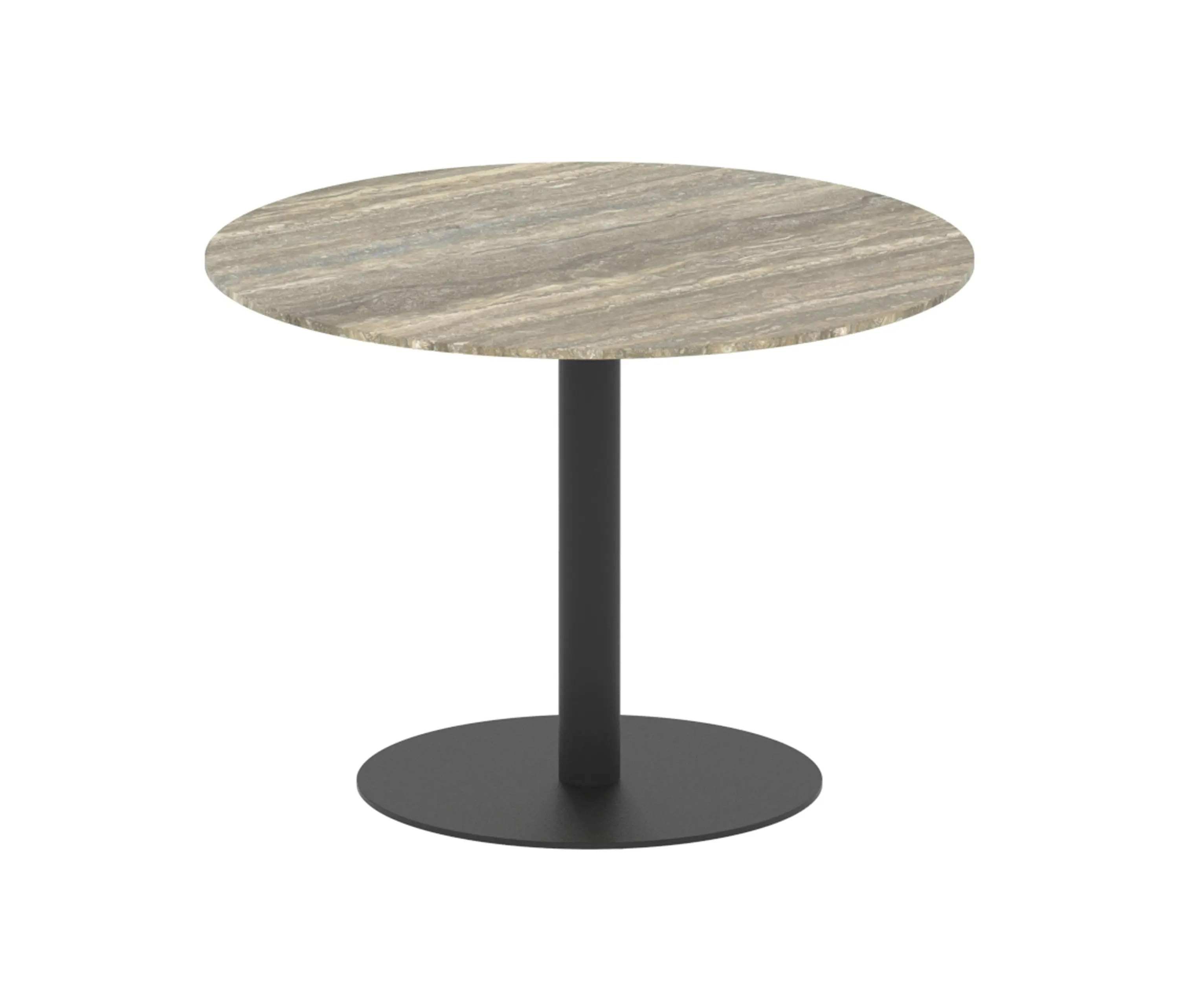 Royal Botania - Butler round table 90 low dining ceramic top