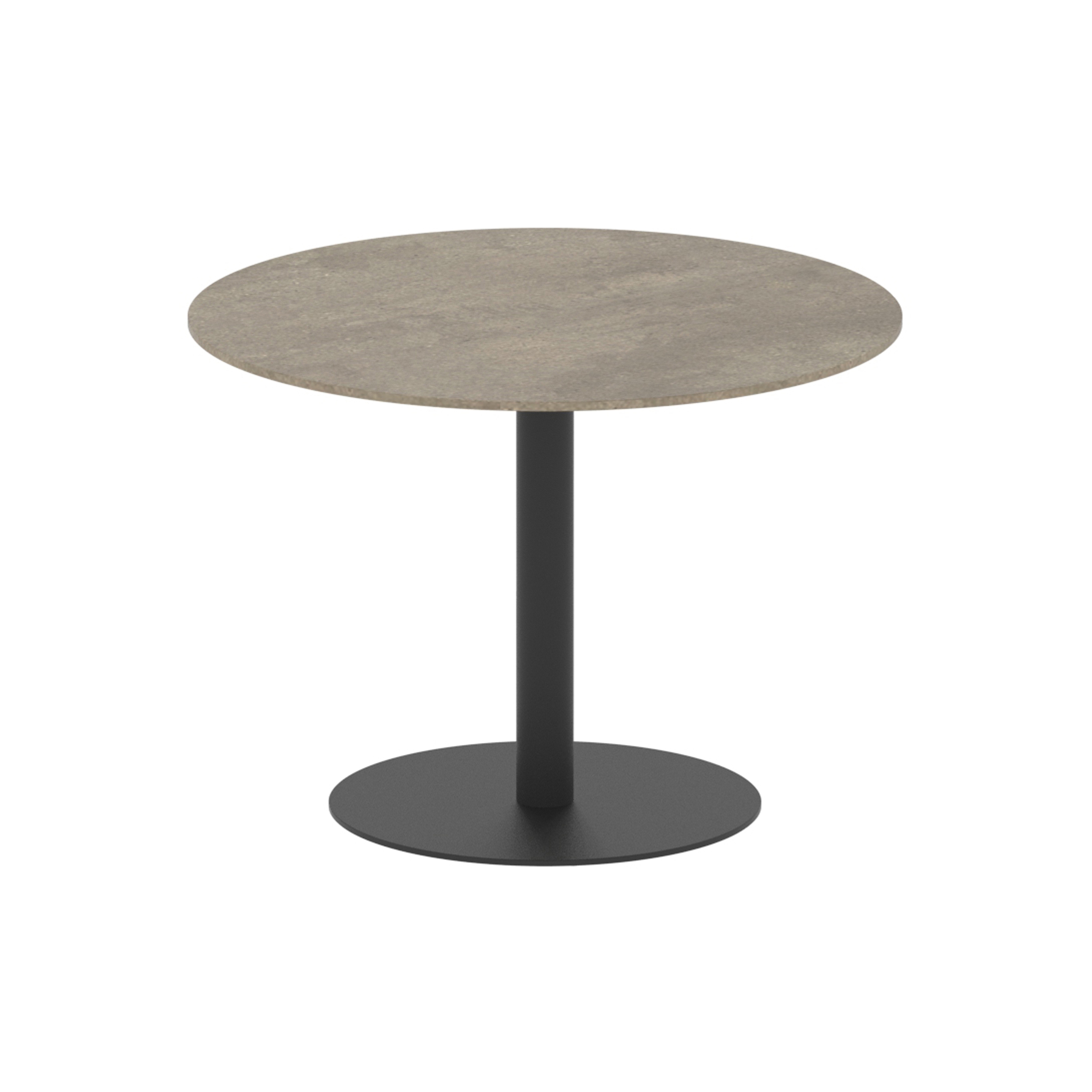 Butler round table 90 low dining ceramic top