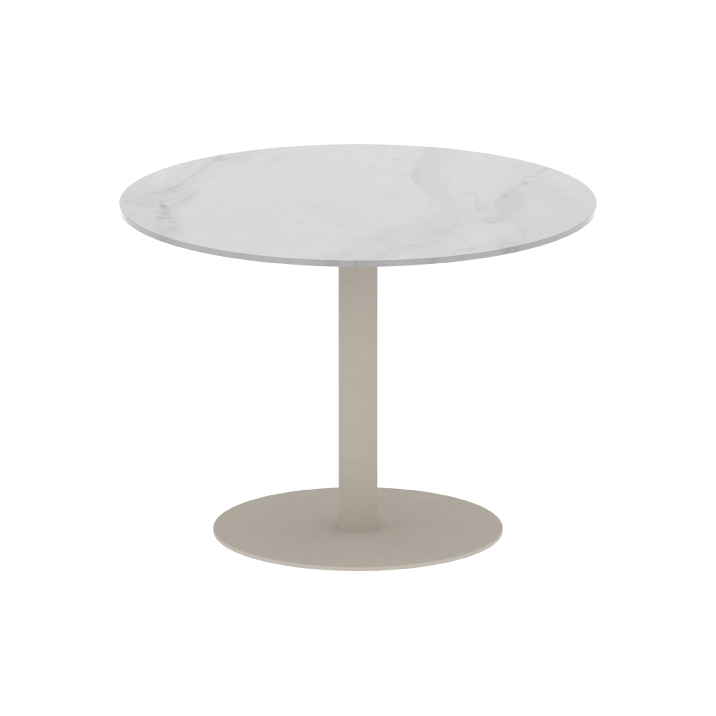 Mostra il prodotto Butler round table 90 low dining ceramic top del produttore Royal Botania