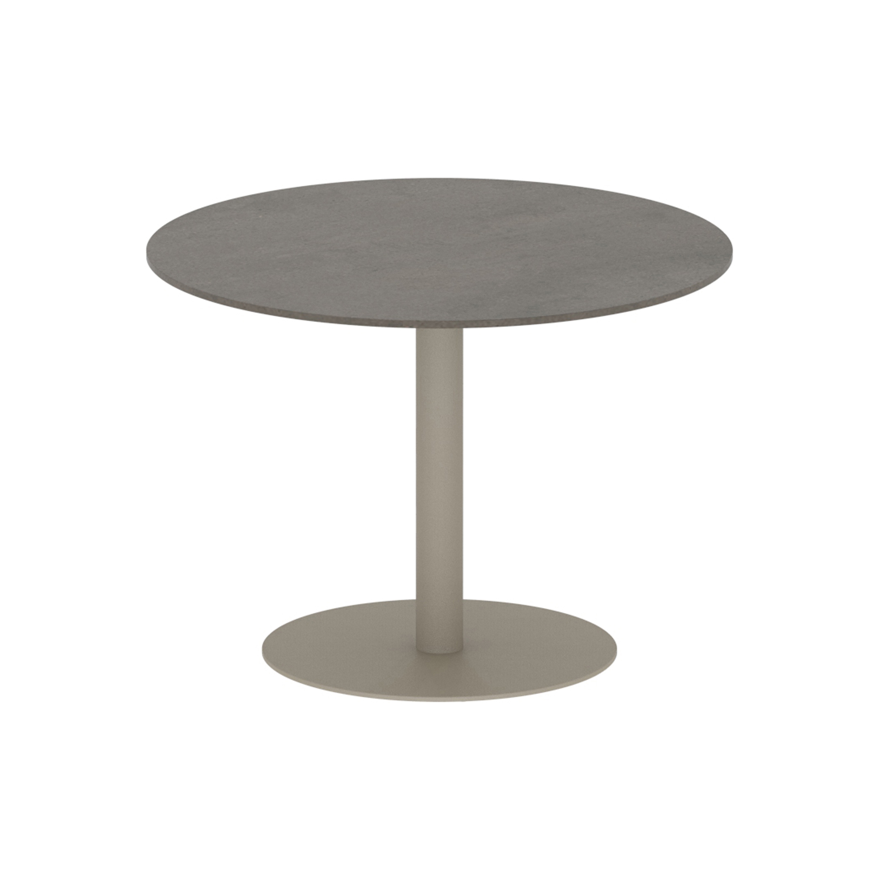 Afficher le produit Butler round table 90 low dining ceramic top du fabricant Royal Botania