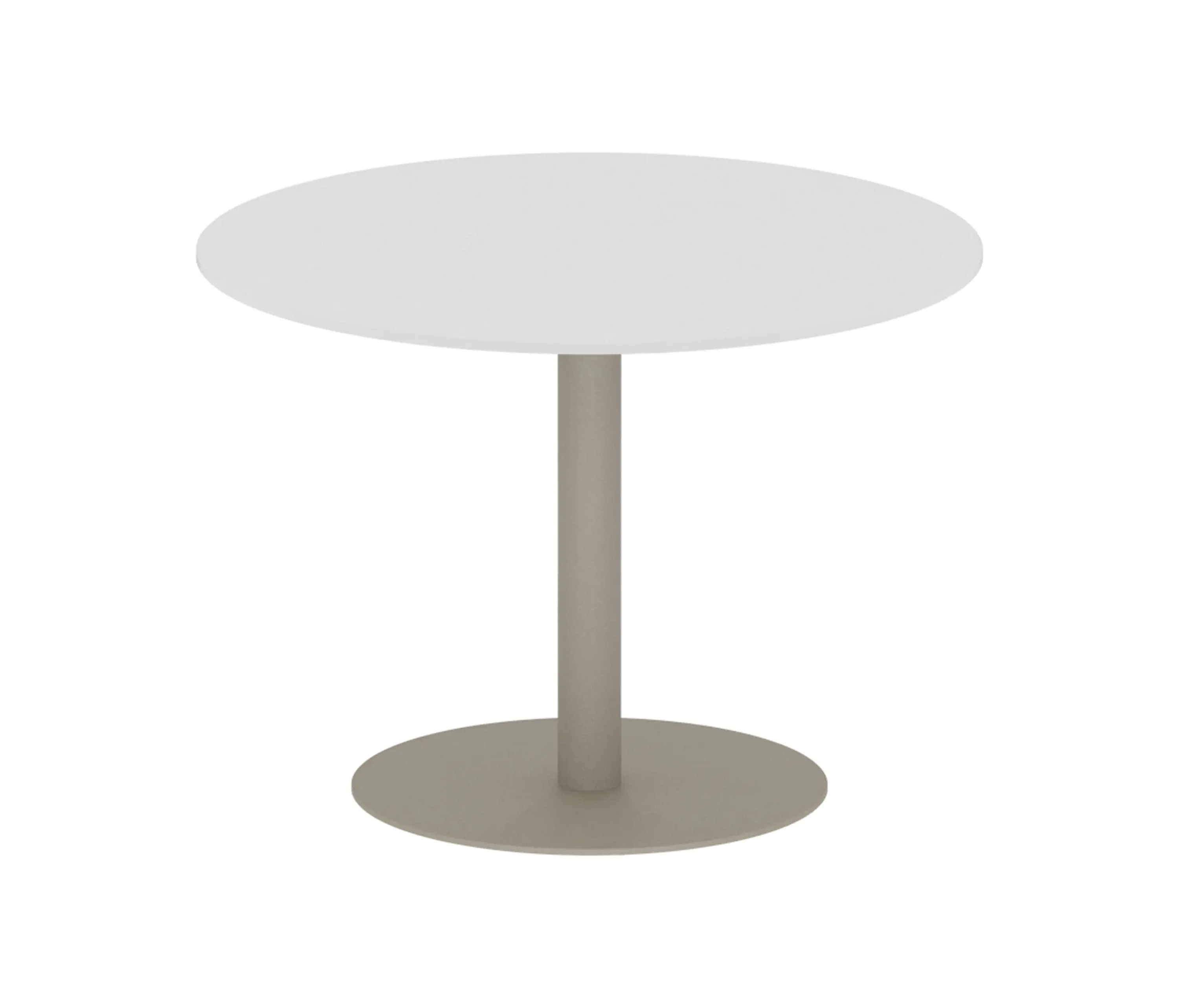 Royal Botania - Butler round table 90 low dining ceramic top