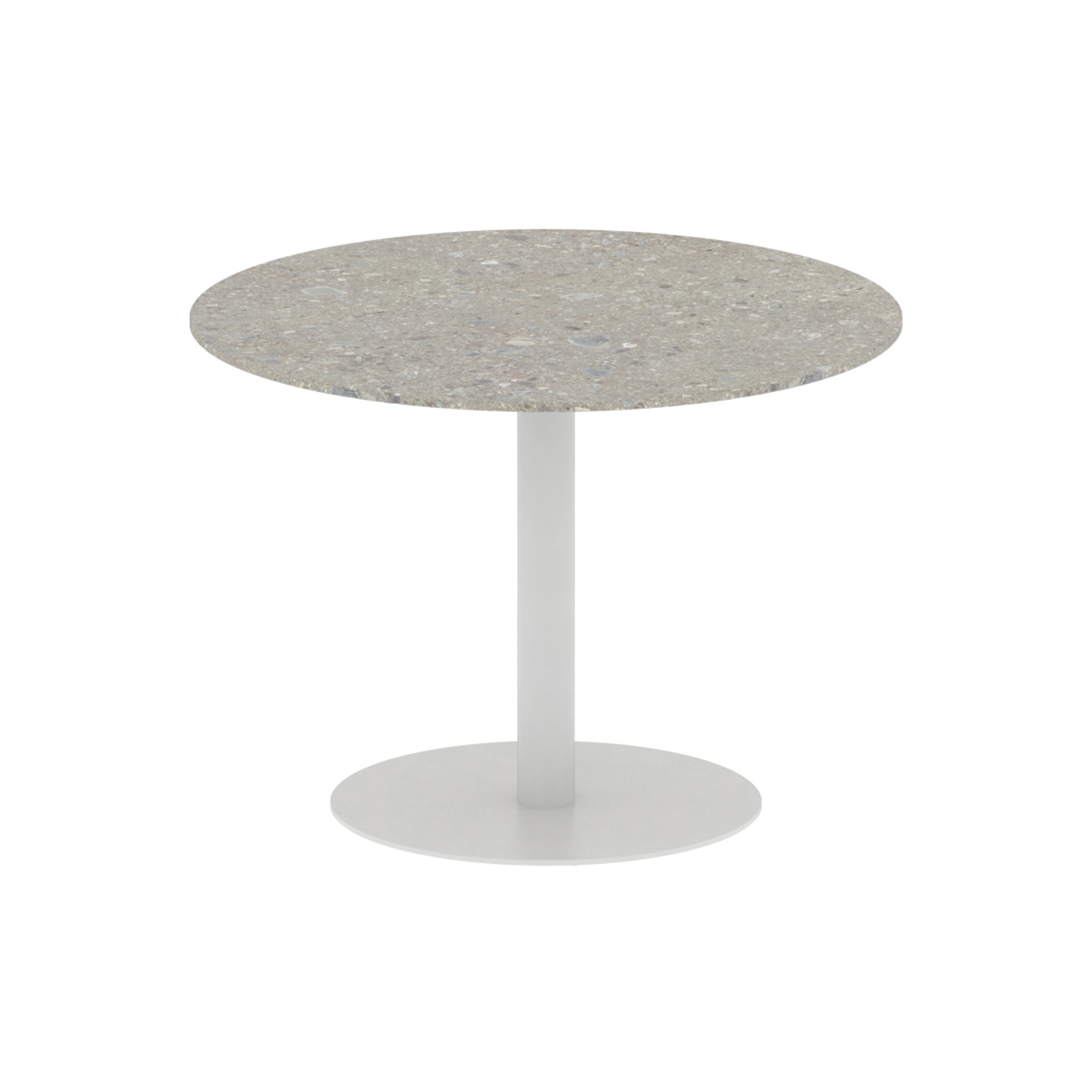 Display product Butler round table 90 low dining ceramic top from manufacturer Royal Botania