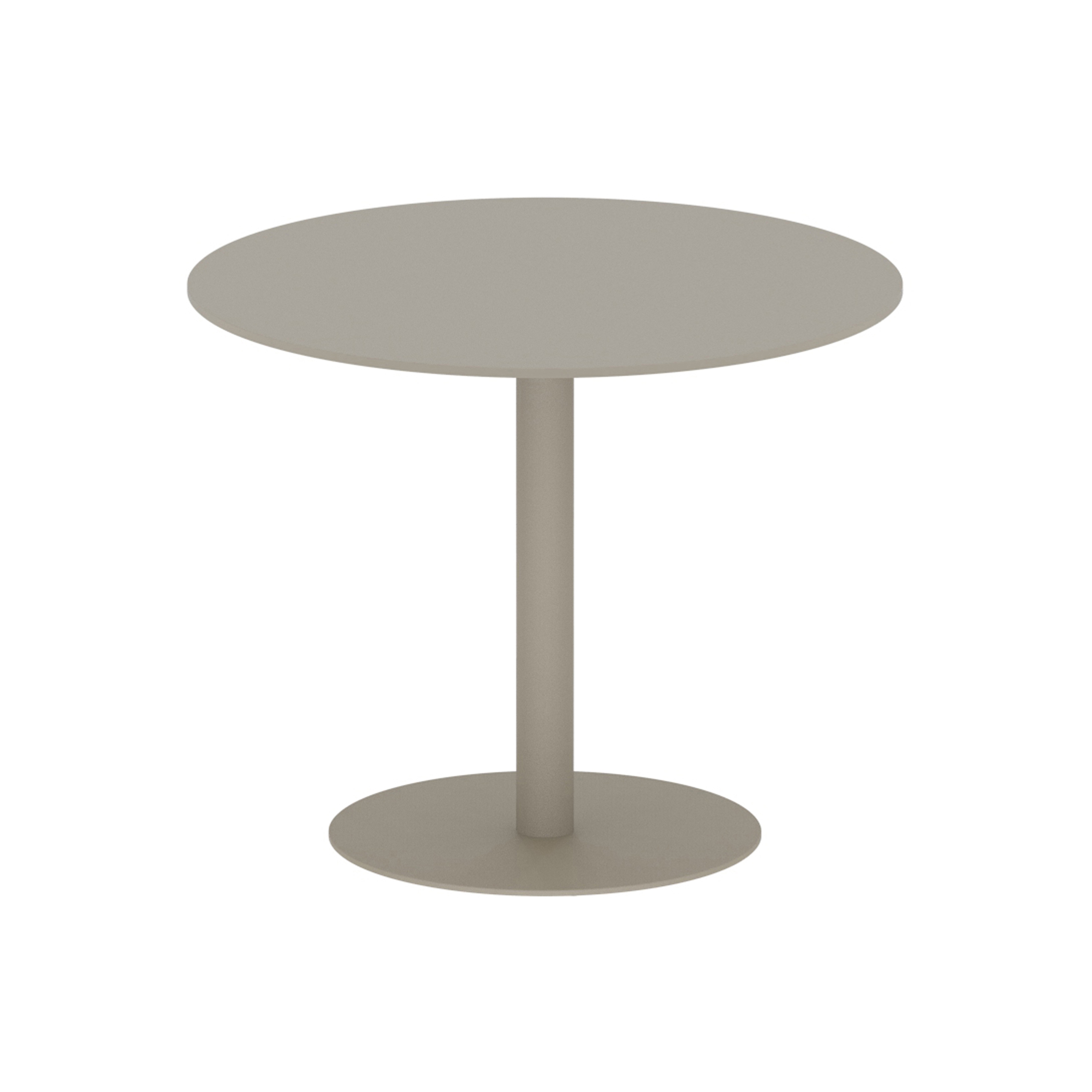 Display product Butler round table 90 standard dining ceramic top from manufacturer Royal Botania