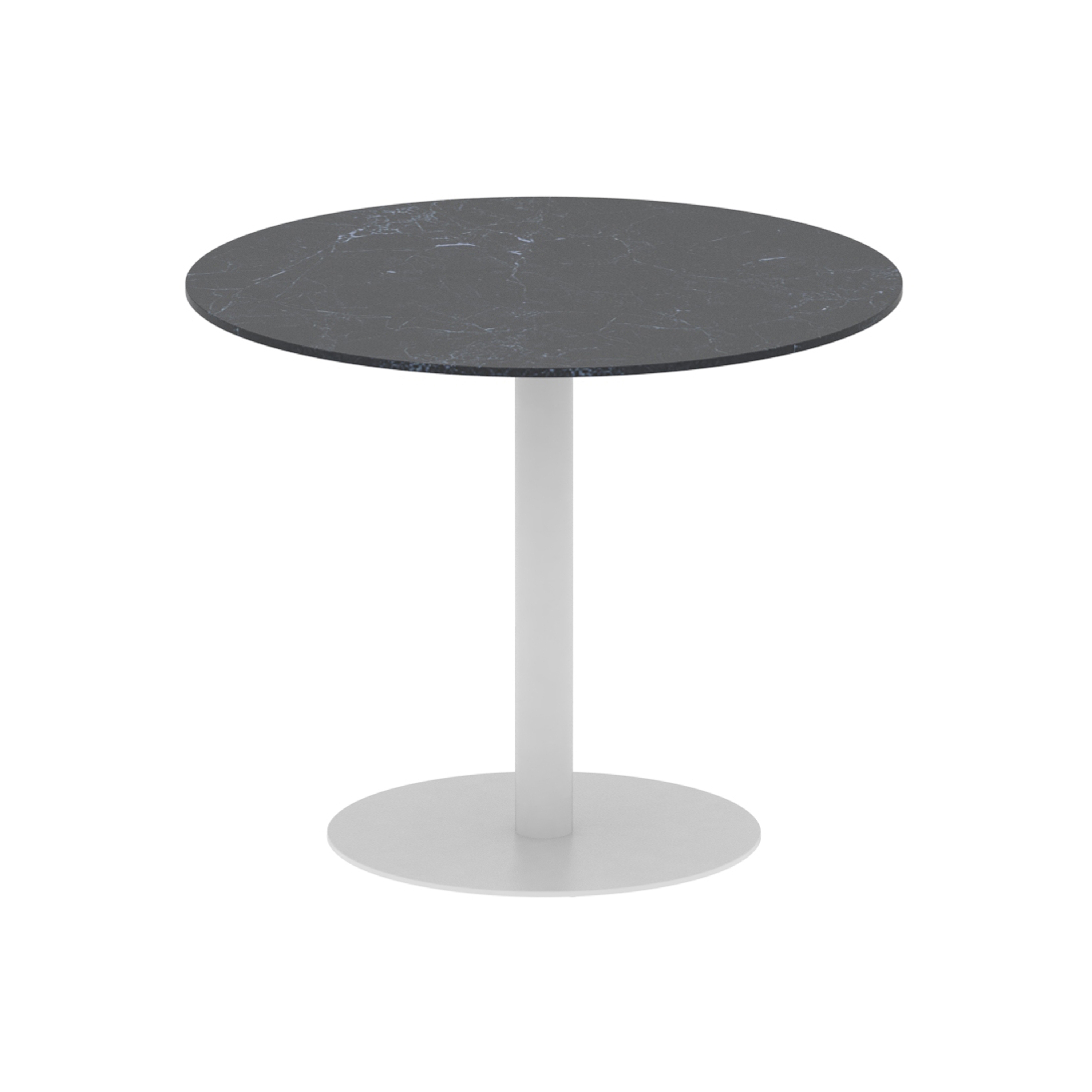 Display product Butler round table 90 standard dining ceramic top from manufacturer Royal Botania