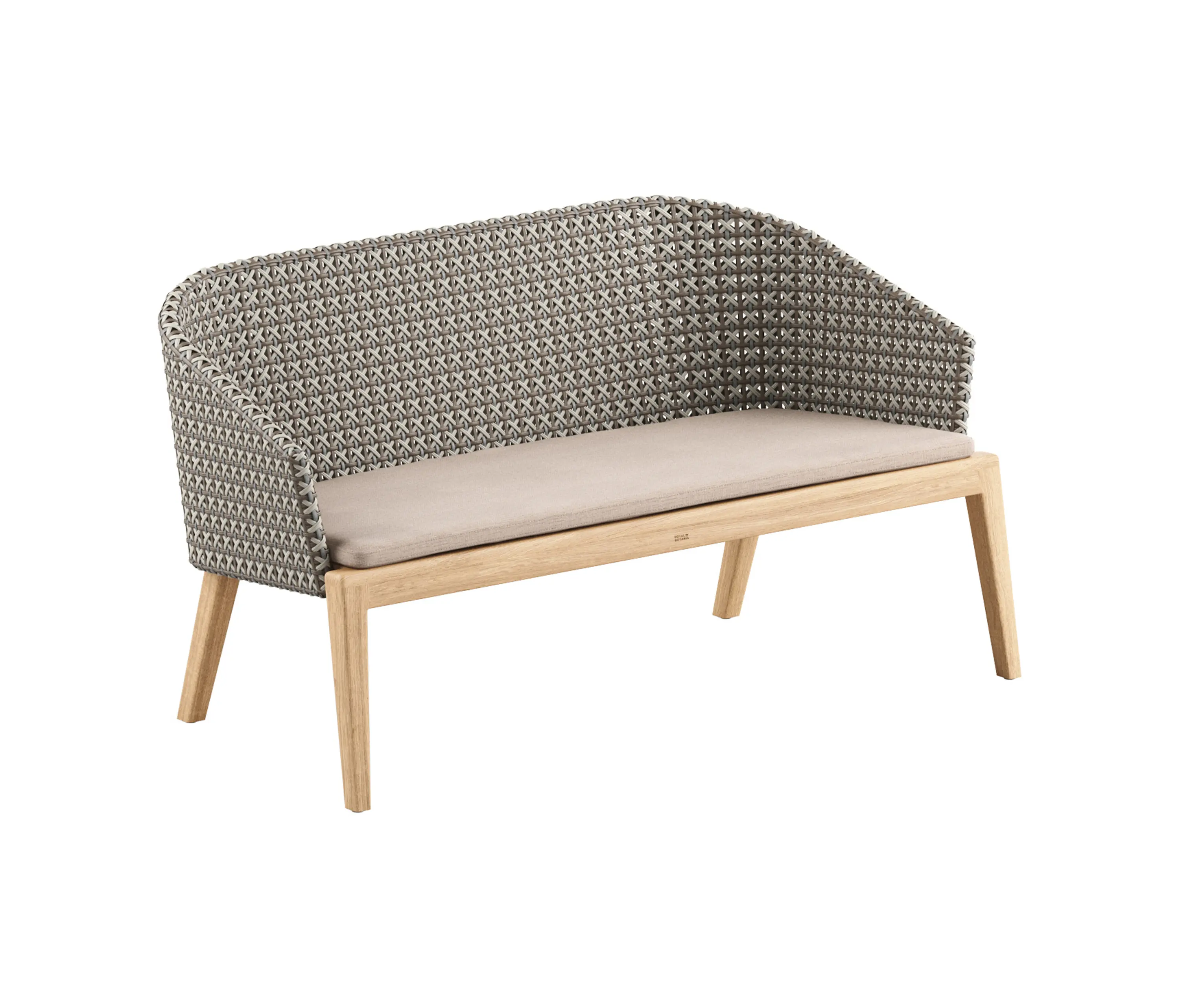 Royal Botania - Calypso 135 bench & Kris Kross woven back