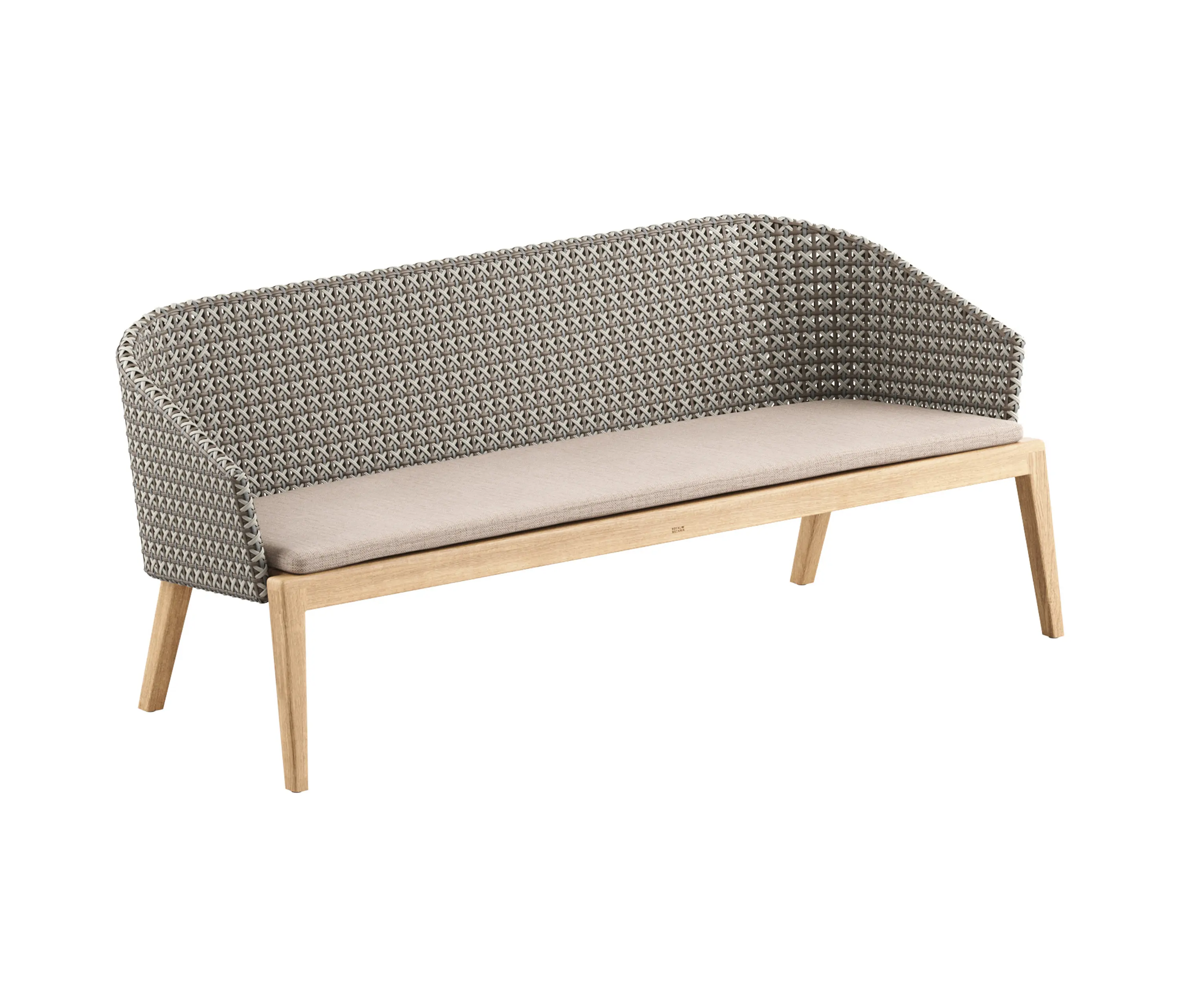 Royal Botania - Calypso 175 bench & Kris Kross woven back