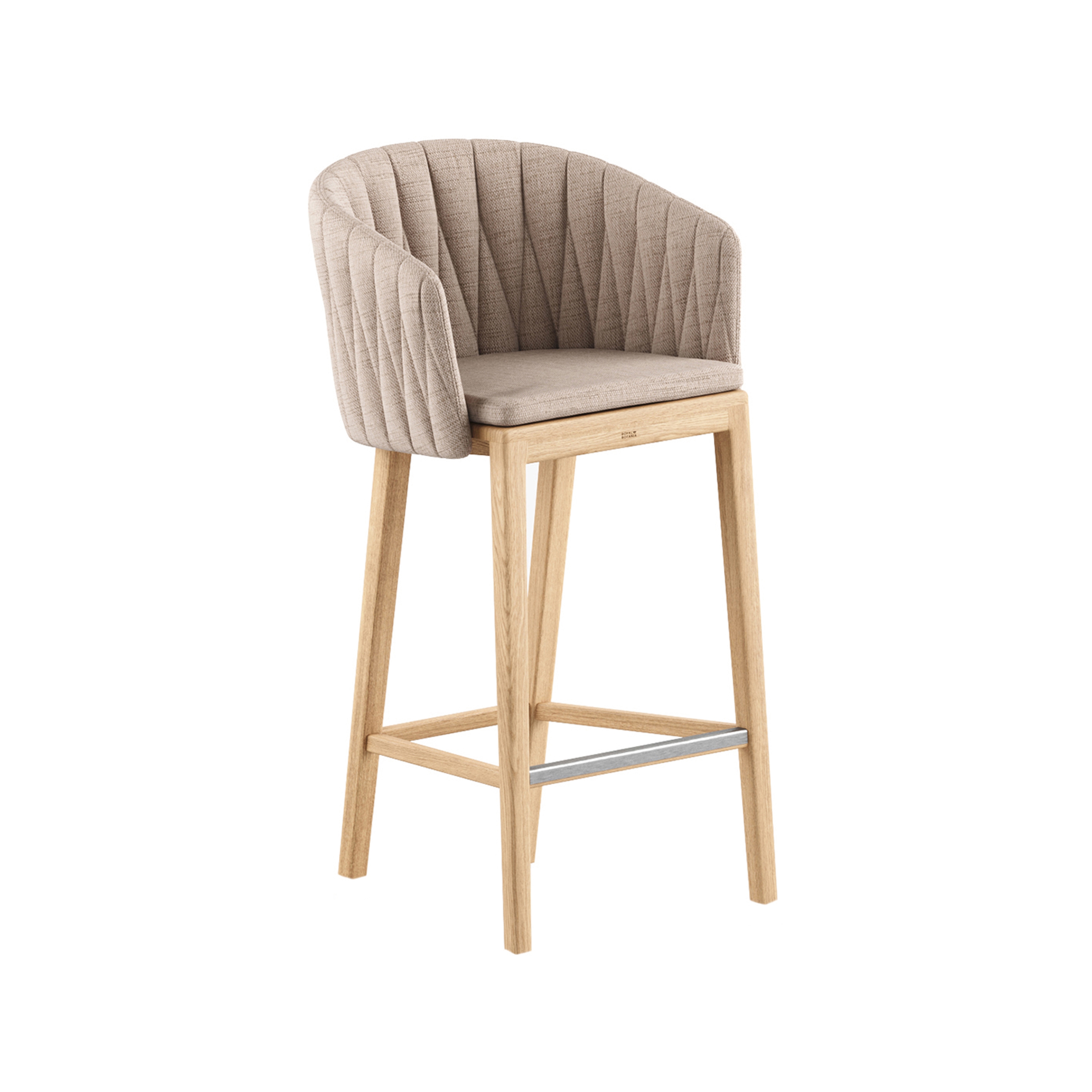 Produkt Calypso barstool L teak & upholstery des Herstellers Royal Botania anzeigen