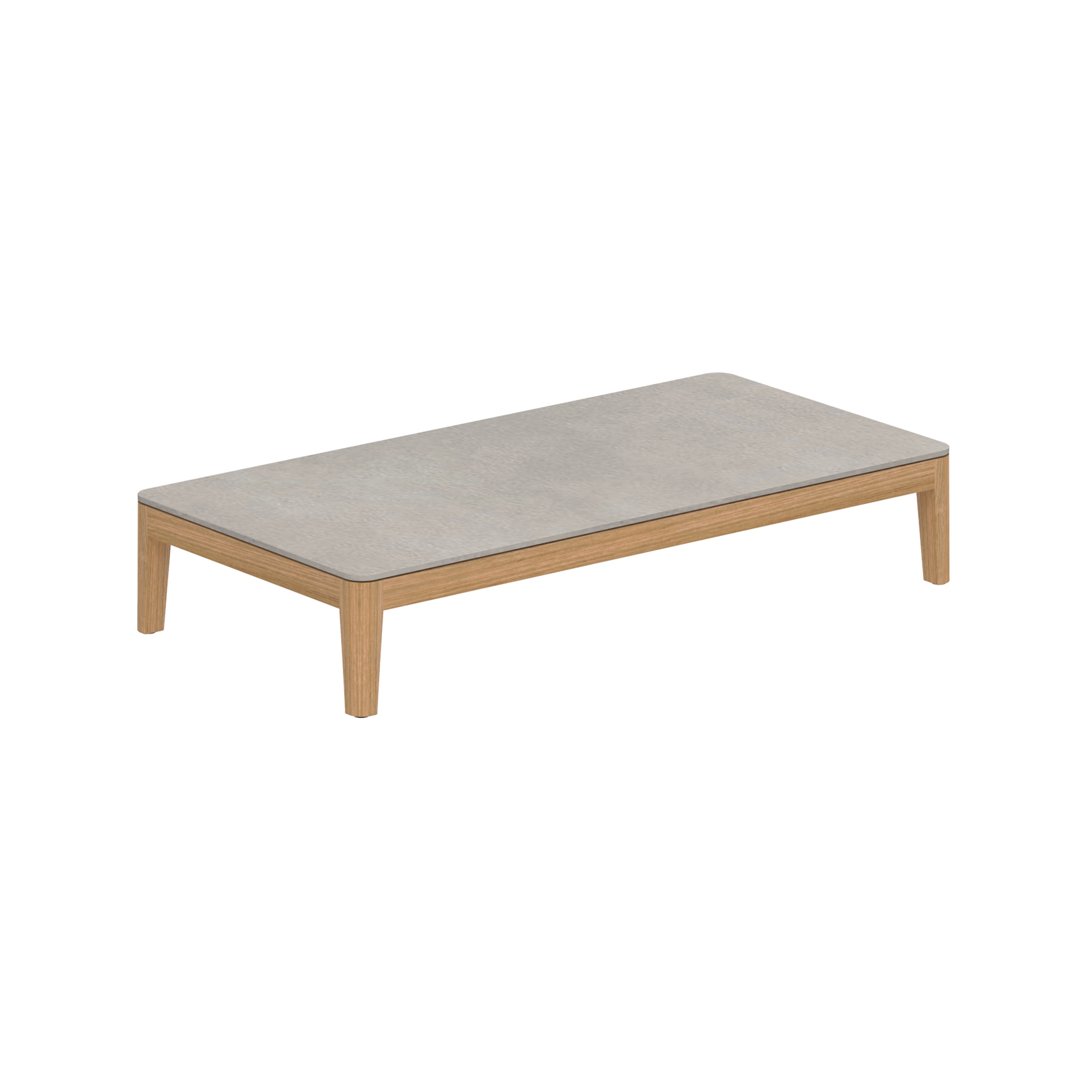 Calypso Lounge teak table 144x72 cm with ceramic top