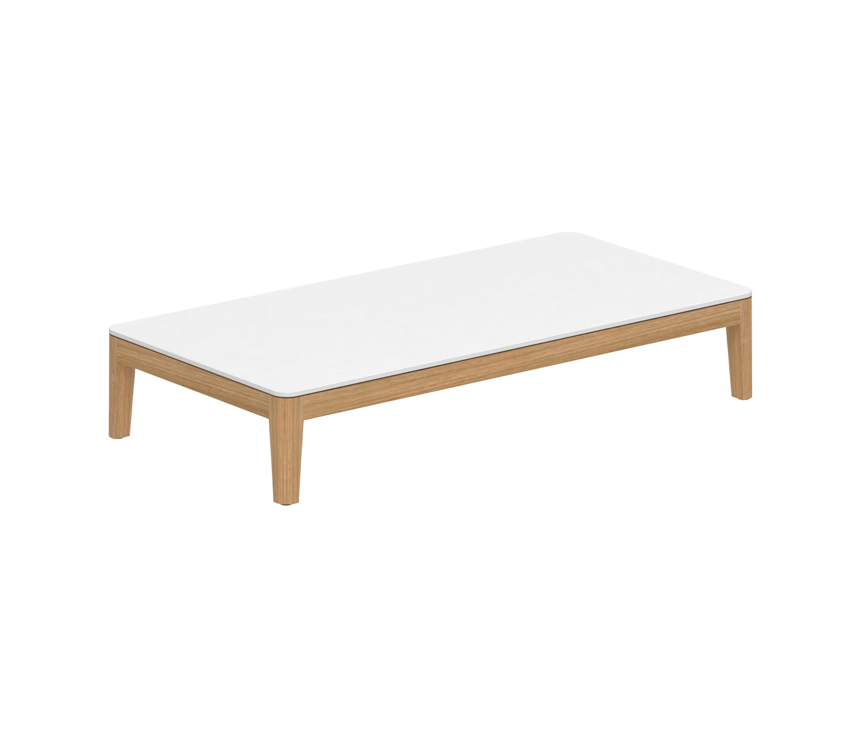 Royal Botania - Calypso Lounge teak table 144x72 cm with ceramic top