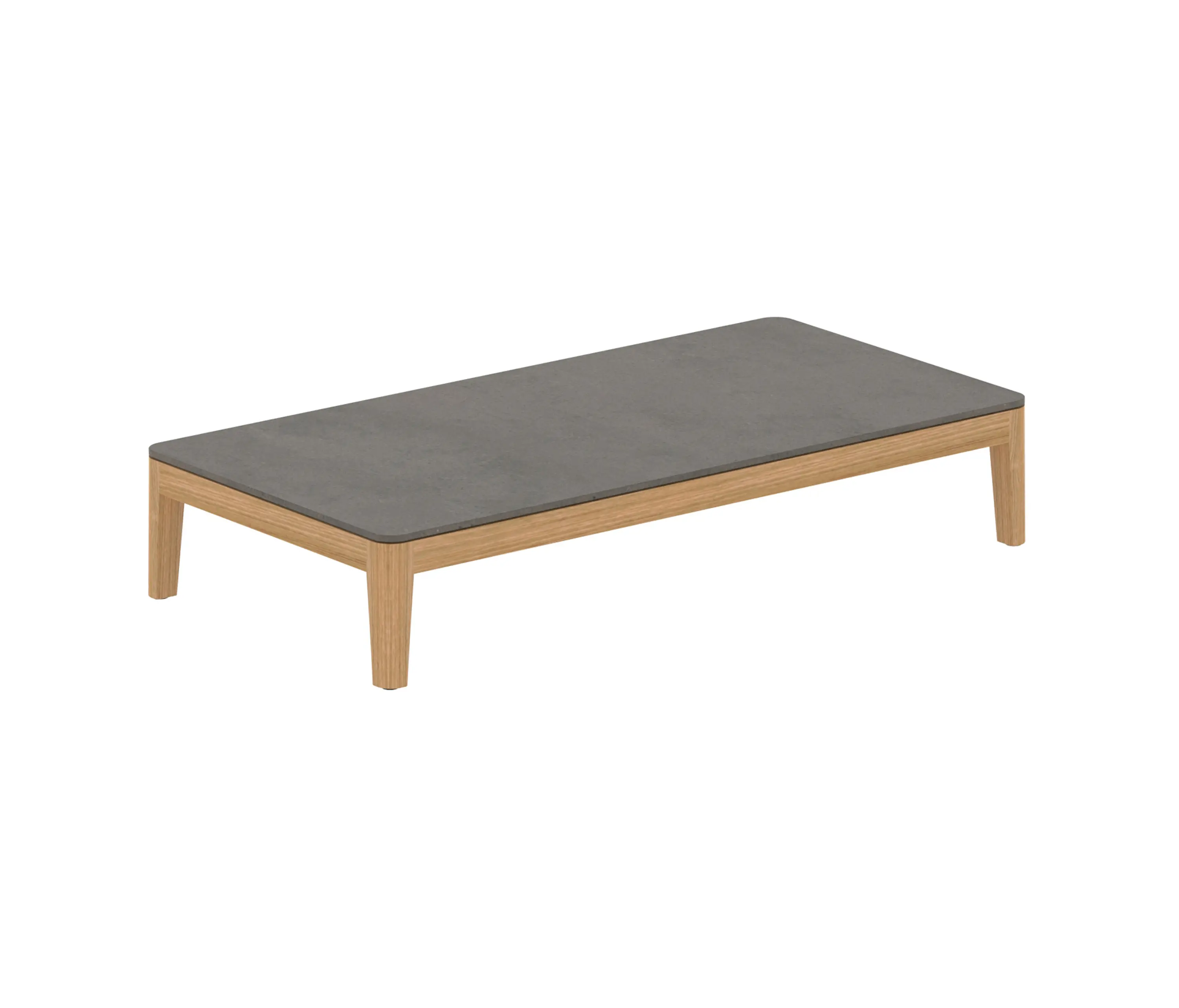 Royal Botania - Calypso Lounge teak table 144x72 cm with ceramic top