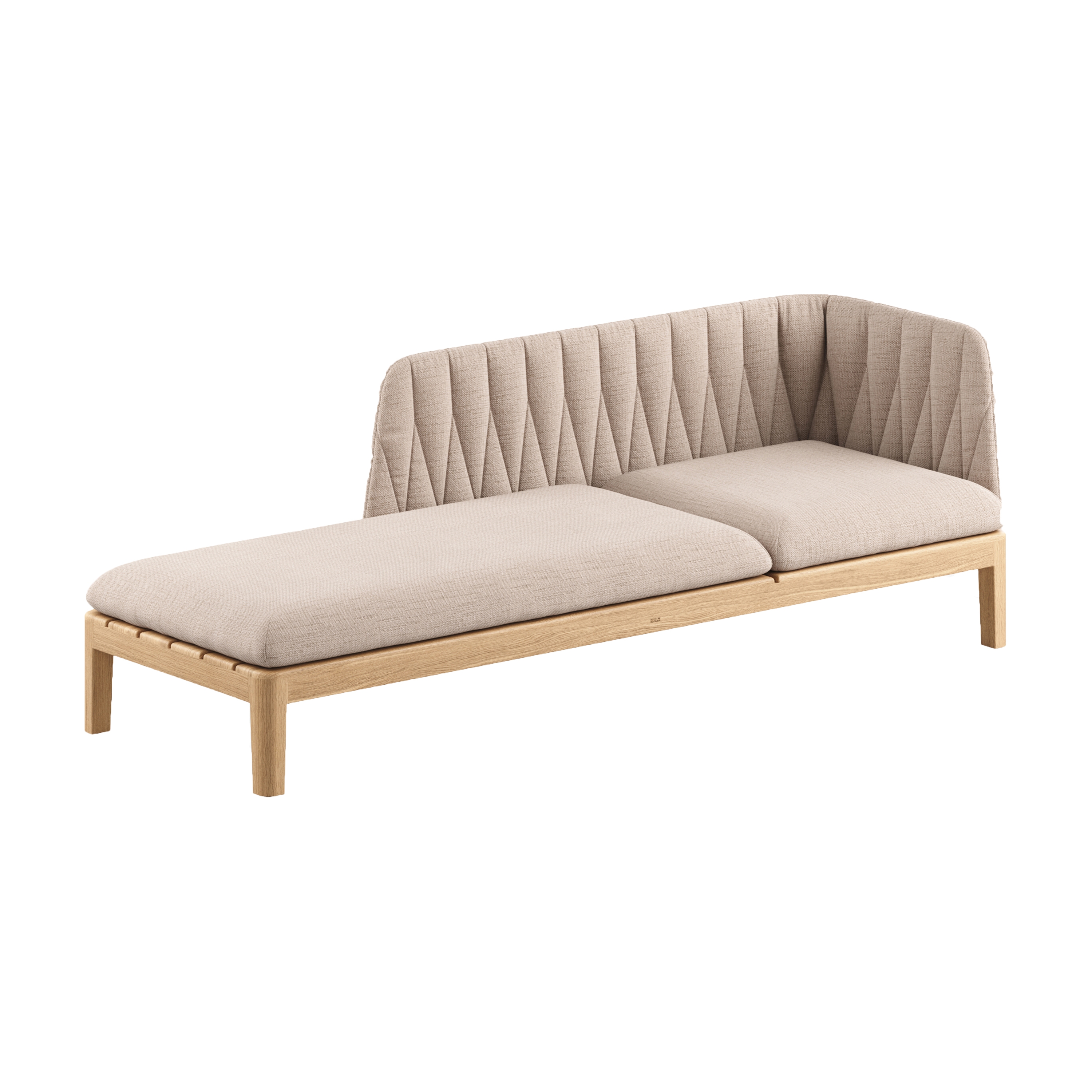 Mostra il prodotto Calypso Lounge 210P 3 seater with back for 2 del produttore Royal Botania
